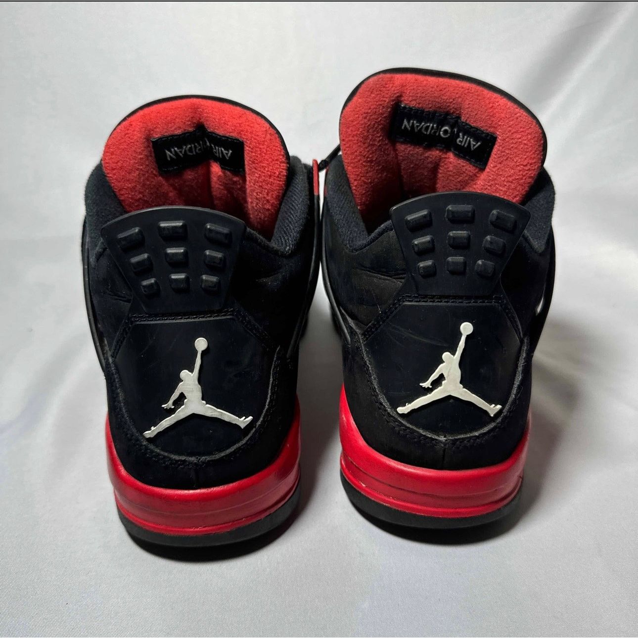 Jordan Brand × Nike Size 9.5 - Nike Air Jordan 4 Retro Red Thunder Men's Shoes Size US 9.5 / EU 42-43 - 5 Thumbnail