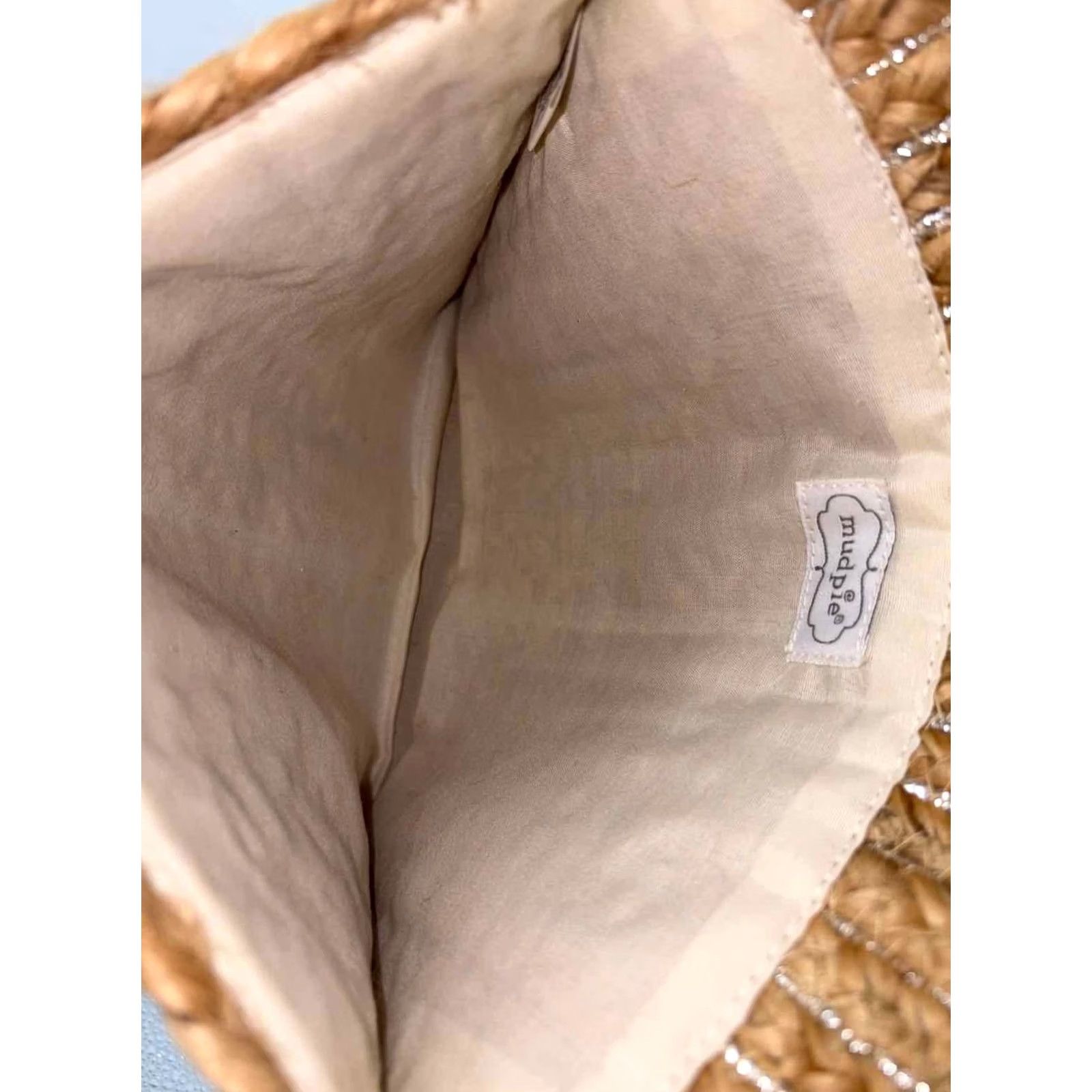 Vintage Mud Pie Tan Clutch Clutch Size ONE SIZE - 6 Thumbnail