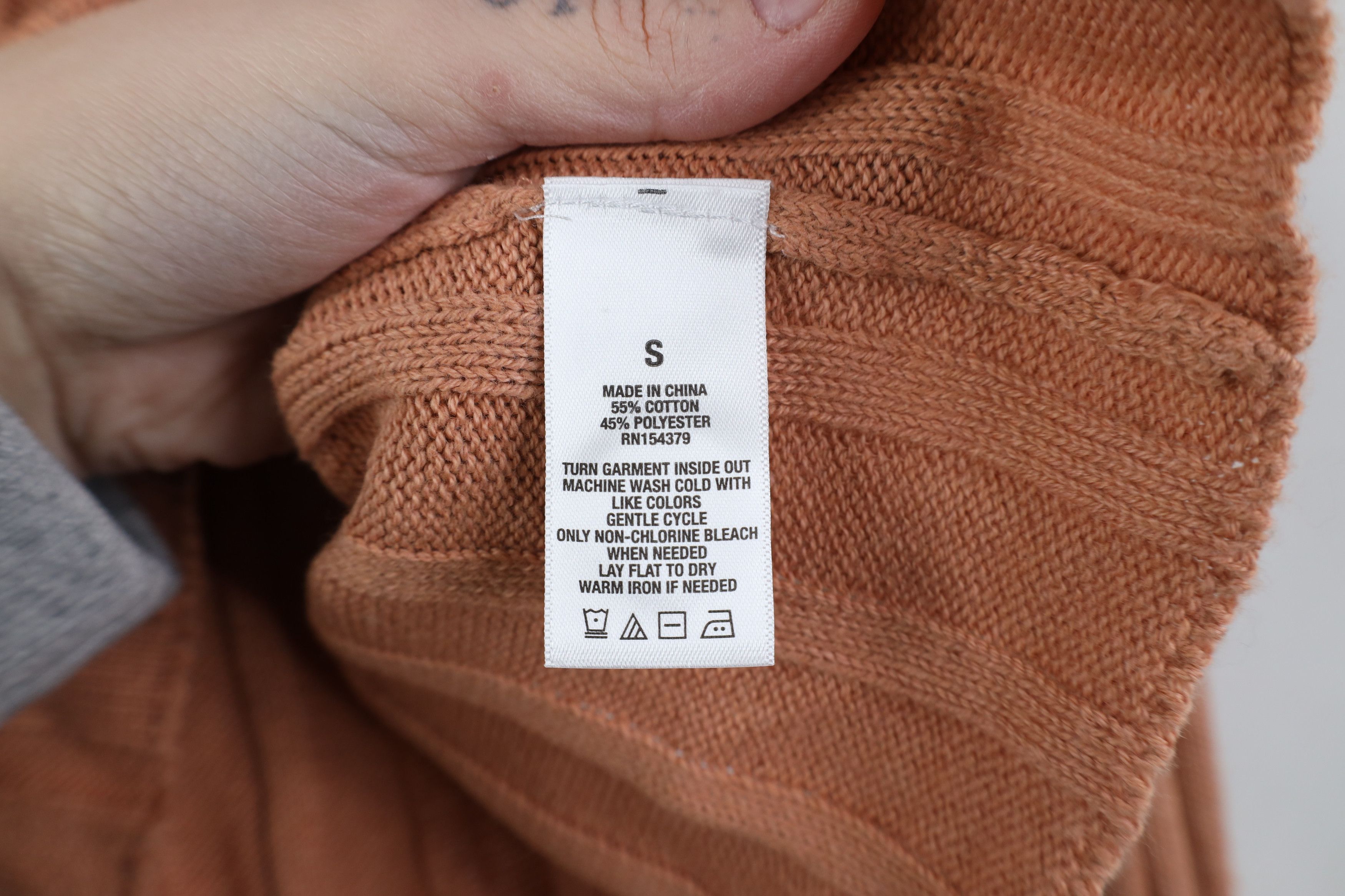 Aeropostale Vintage Y2K Aeropostale Cropped Ribbed Knit Cardigan Sweater Size S / US 4 / IT 40 - 8 Thumbnail