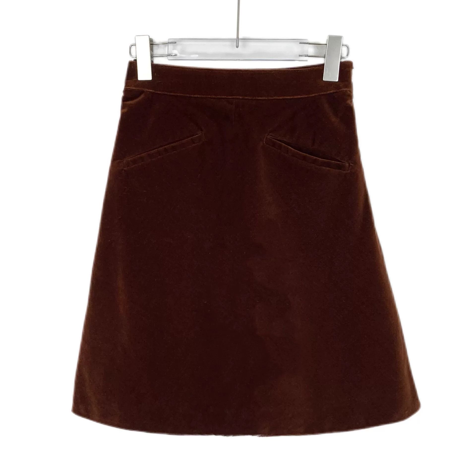 Celine Celine Casual Cotton Red Skirt XS Women Size 24" / US 00 / IT 34 - 1 Thumbnail