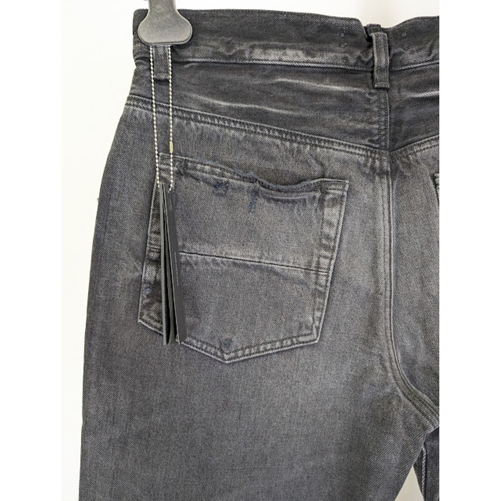 Amiri o1rshd1 Stack Straight Jeans in Faded Black Size US 38 / EU 54 - 15 Thumbnail