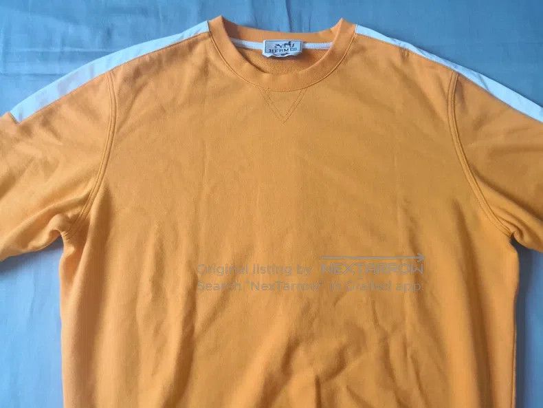Hermes Hermes Short Sleeve T-Shirt, Classic Orange Size US L / EU 52-54 / 3 - 3 Thumbnail