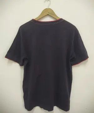 Tommy Hilfiger VTG Tommy Hilfiger Japan Big Logo Tee - Red/Navy Contrast Size US XL / EU 56 / 4 - 2 Thumbnail