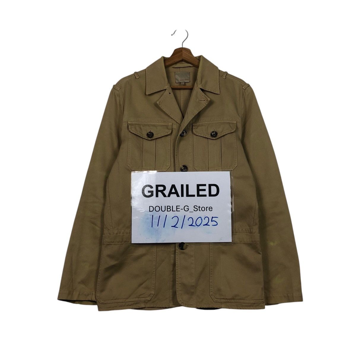 Japanese Brand Banana Republic Heavy Cotton Field Coat — Adventure Wear Size US M / EU 48-50 / 2 - 1 Thumbnail
