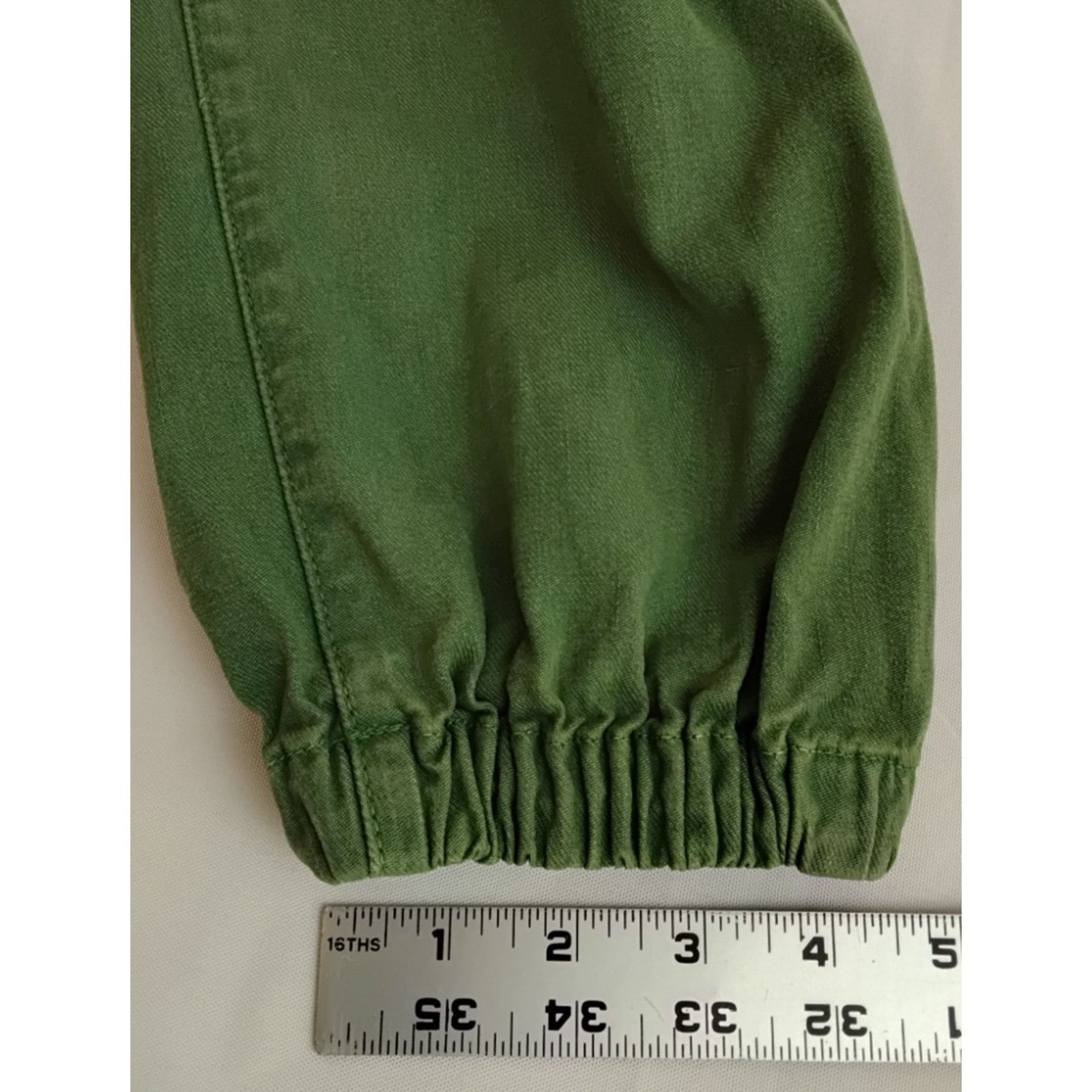 MOTHER Mother The Wrapper Patch Springy Ankle Jeans Size 26 Green Size 26" / US 2 / IT 38 - 15 Thumbnail