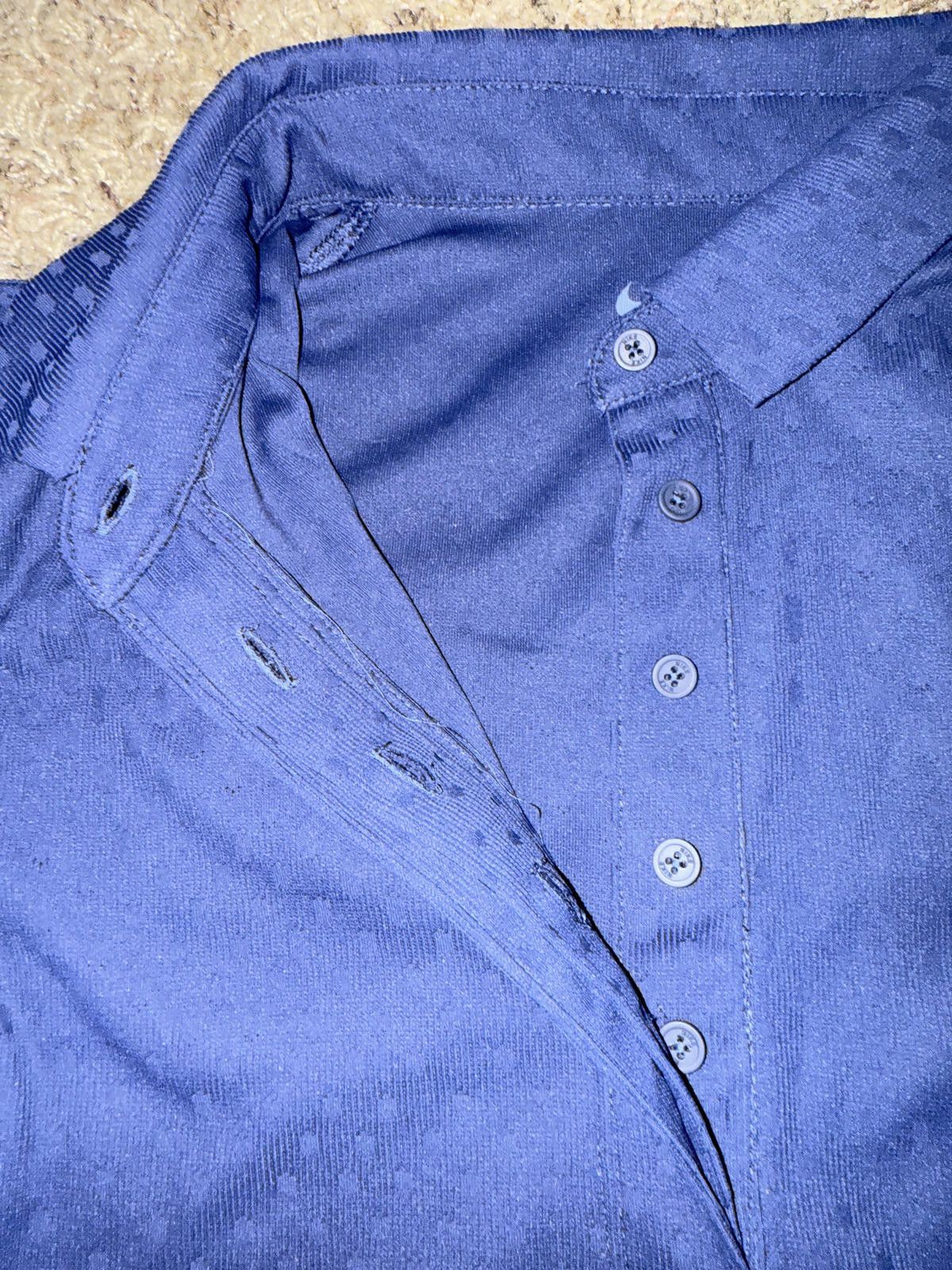 Nike Nike Women’s Tour Blue Dri-FIT ADV Golf Long Sleeve Polo Shirt MSRP $90 Size M / US 6-8 / IT 42-44 - 3 Thumbnail