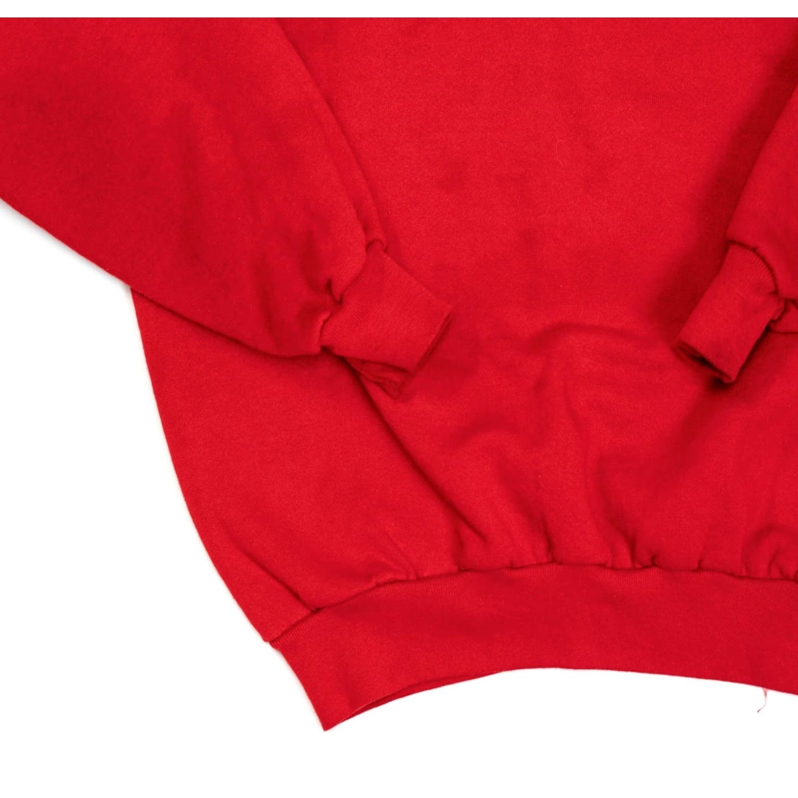 Jerzees VINTAGE Jerzees Sweatshirt Mens XL Long Sleeve Raglan Crew Neck Red Size US XL / EU 56 / 4 - 5 Thumbnail