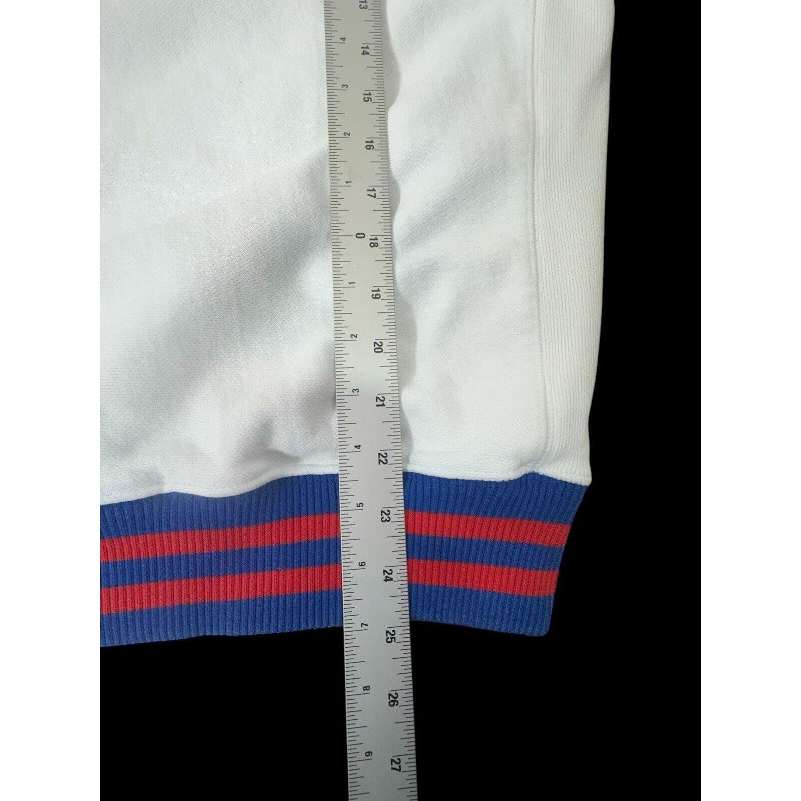 Champion Vintage 90s Champion Reverse Weave White Ringer Sweatshirt Size US M / EU 48-50 / 2 - 4 Thumbnail