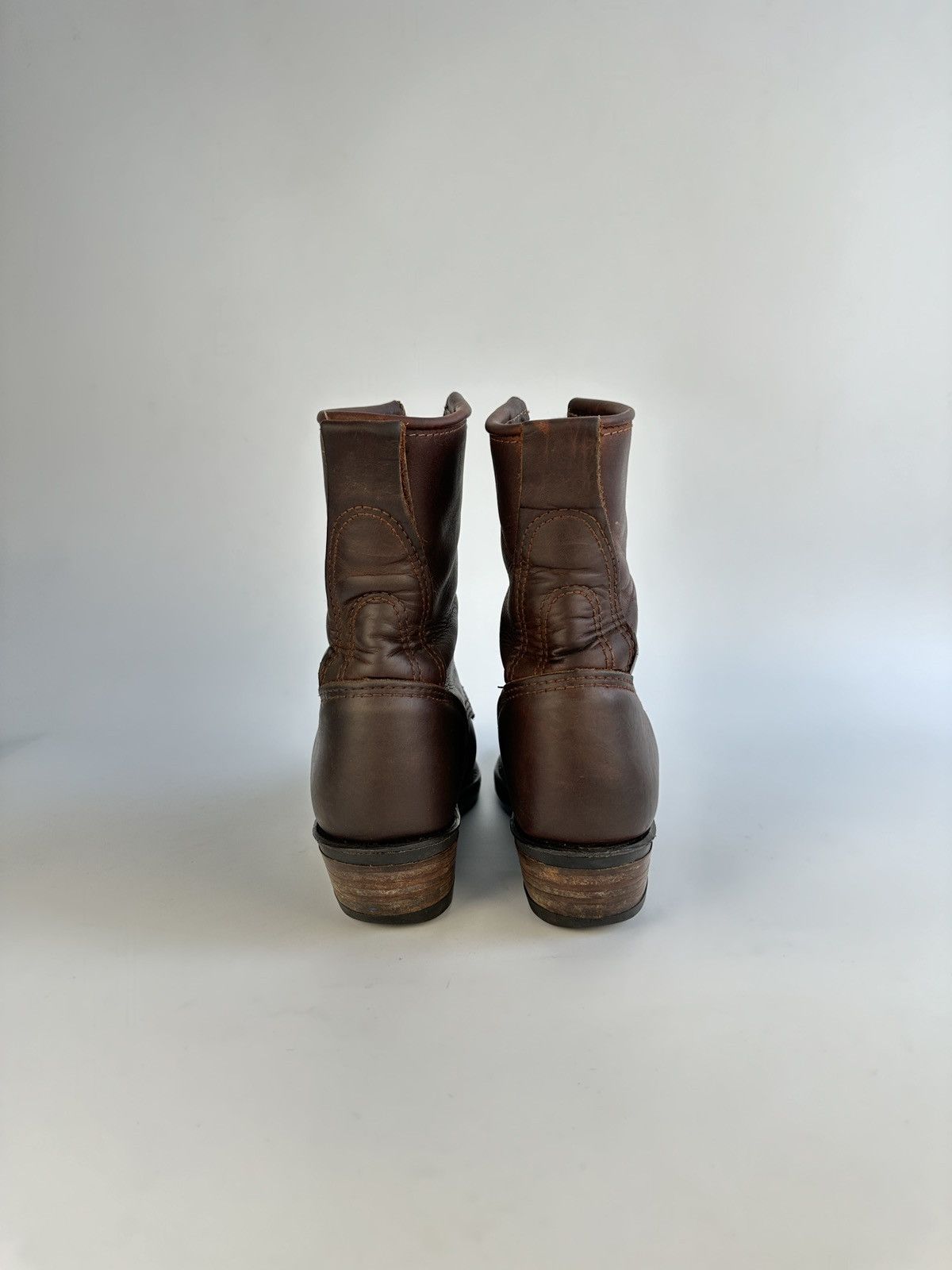 Durango Durango 10M Leather Packer Boots Lace Up Western Vibram Sole Size US 10 / IT 40 - 6 Thumbnail