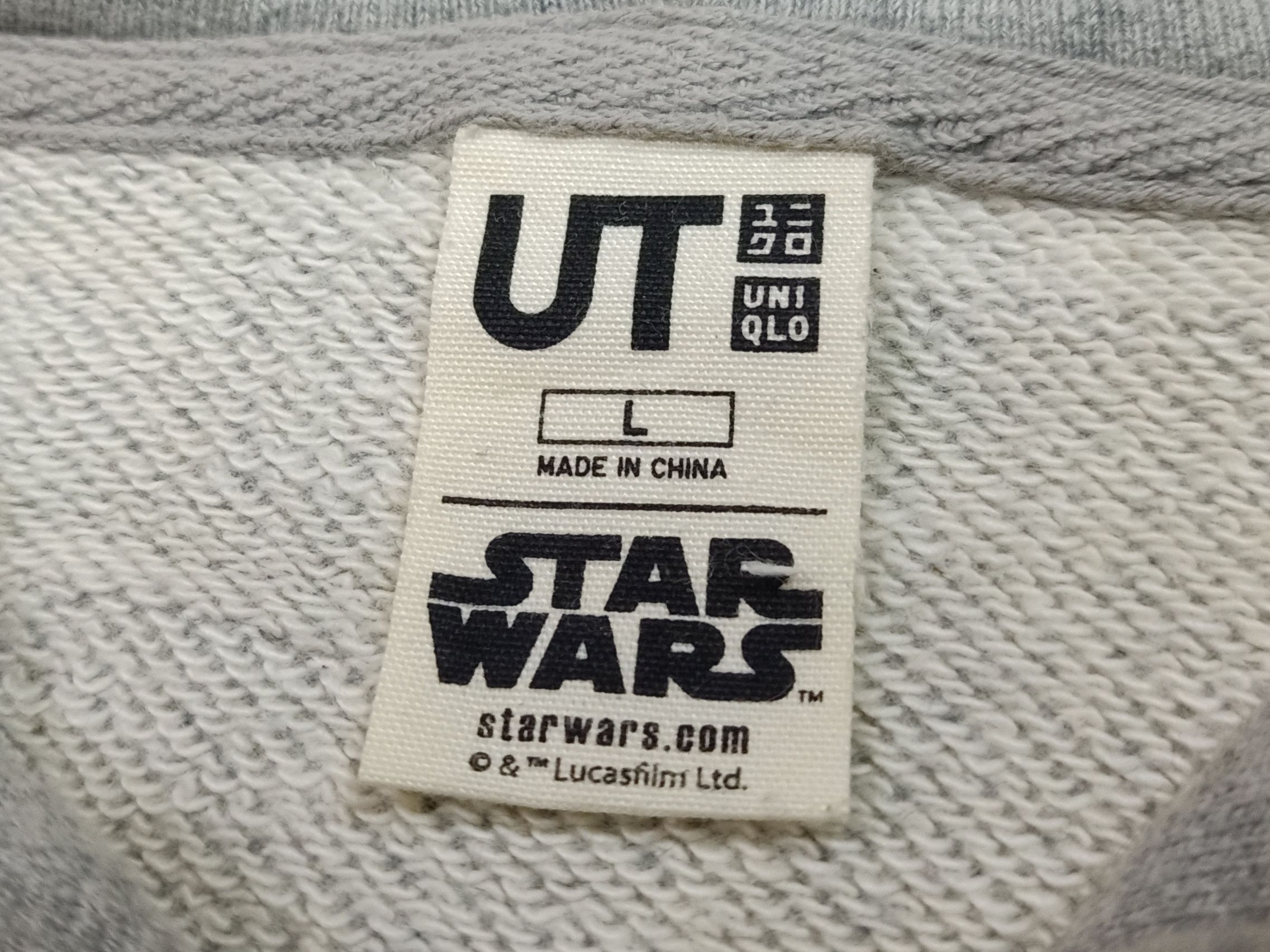Star Wars × Uniqlo STAR WARS X UT Uniqlo May The Force Be With You Hoodie Size US L / EU 52-54 / 3 - 7 Thumbnail