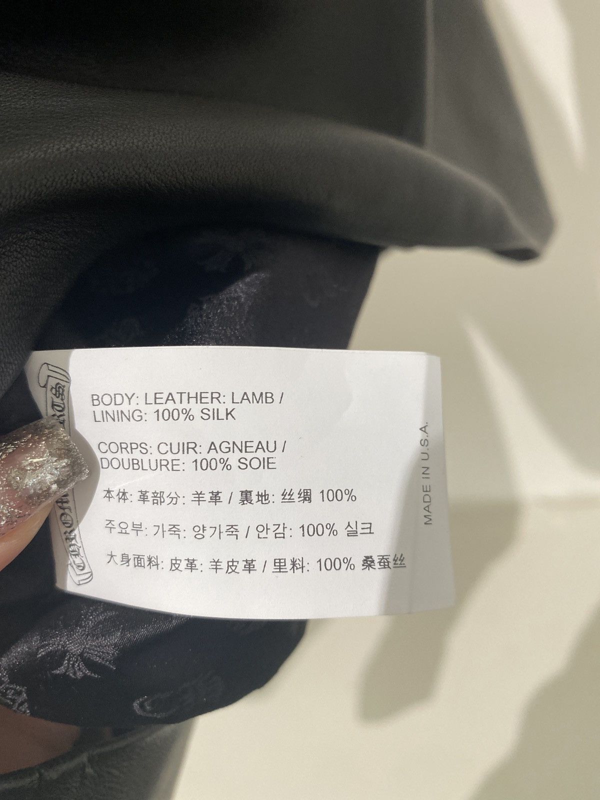 Chrome Hearts Chrome Hearts Black Leather Tank Top Size S / US 4 / IT 40 - 4 Thumbnail