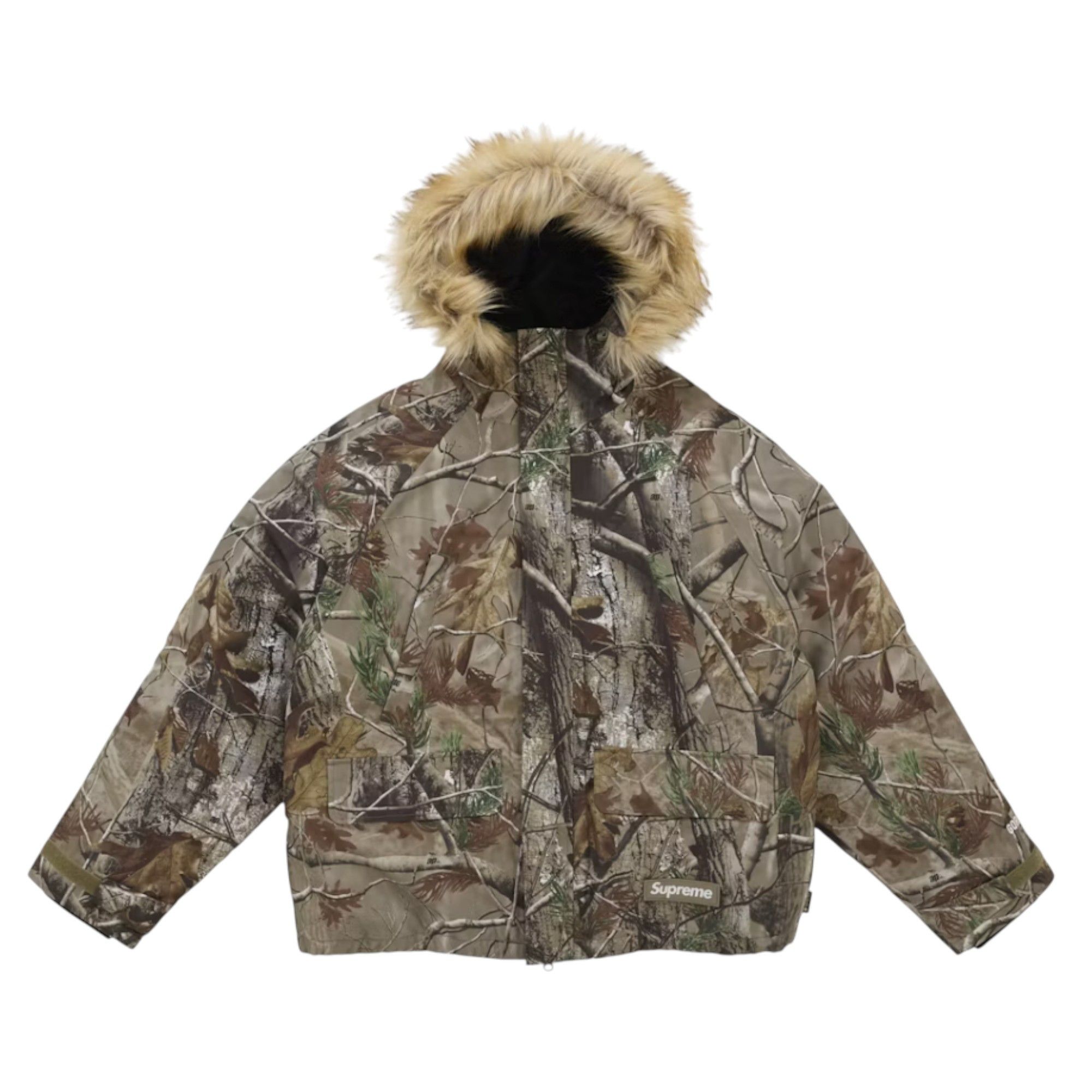 Supreme Supreme 2-Tone Gore-Tex Faux Fur Shop Coat | Grailed