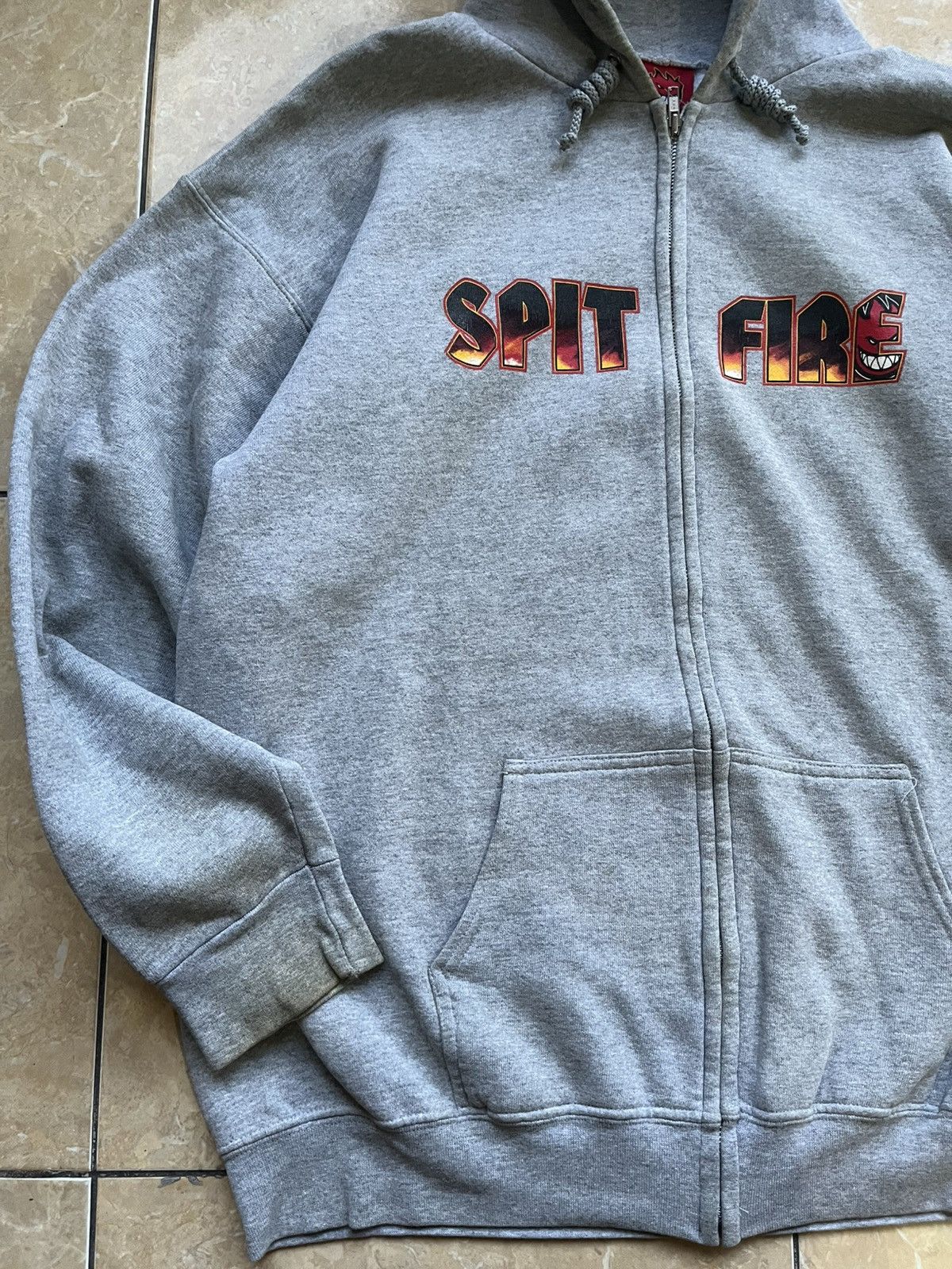 Spitfire Spitfire Hoodie Zipper x Vintage Size US XL / EU 56 / 4 - 2 Thumbnail