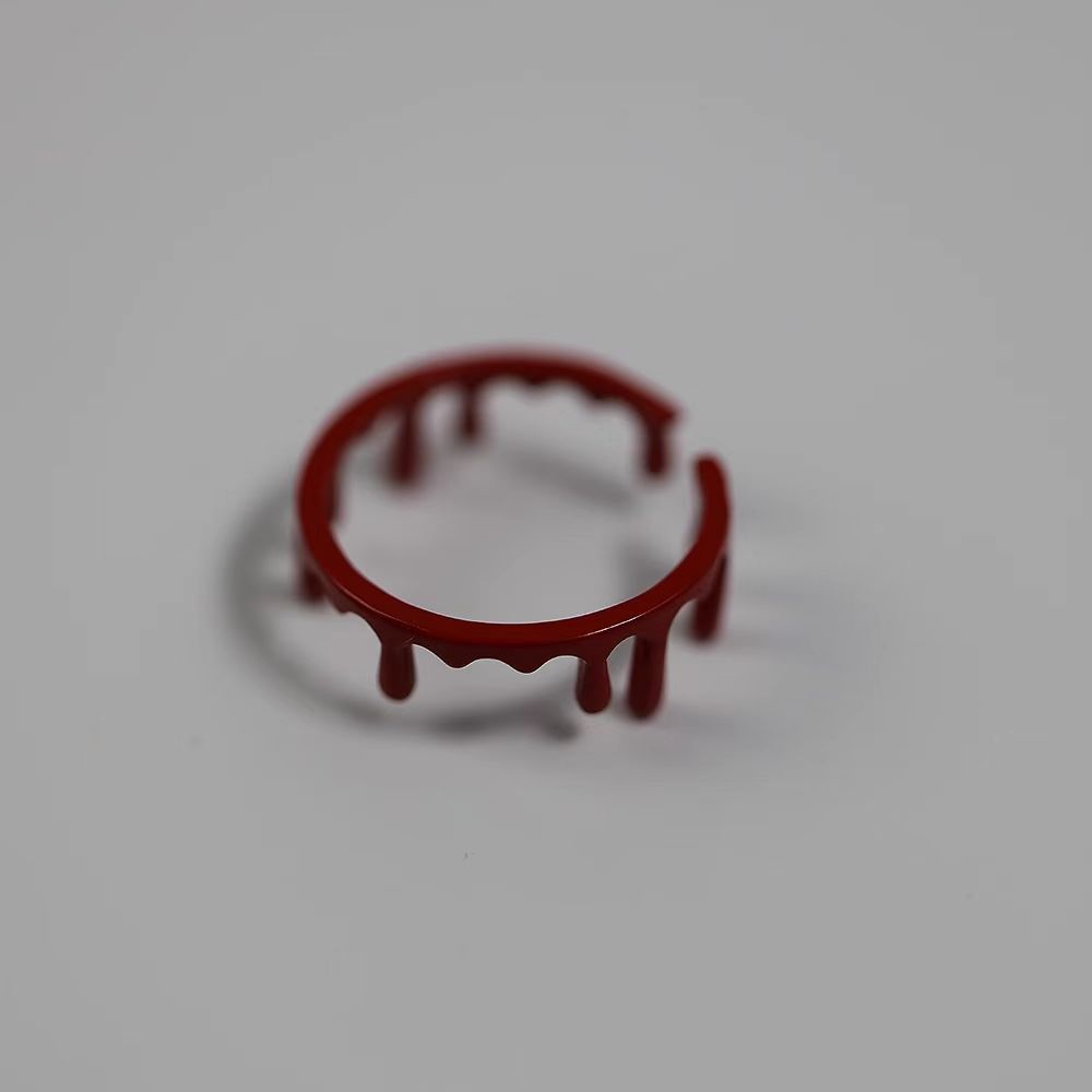Jewelry Dark Jewelry Rings Open Size Chrome Ring (Size 7-13) Size ONE SIZE - 4 Thumbnail
