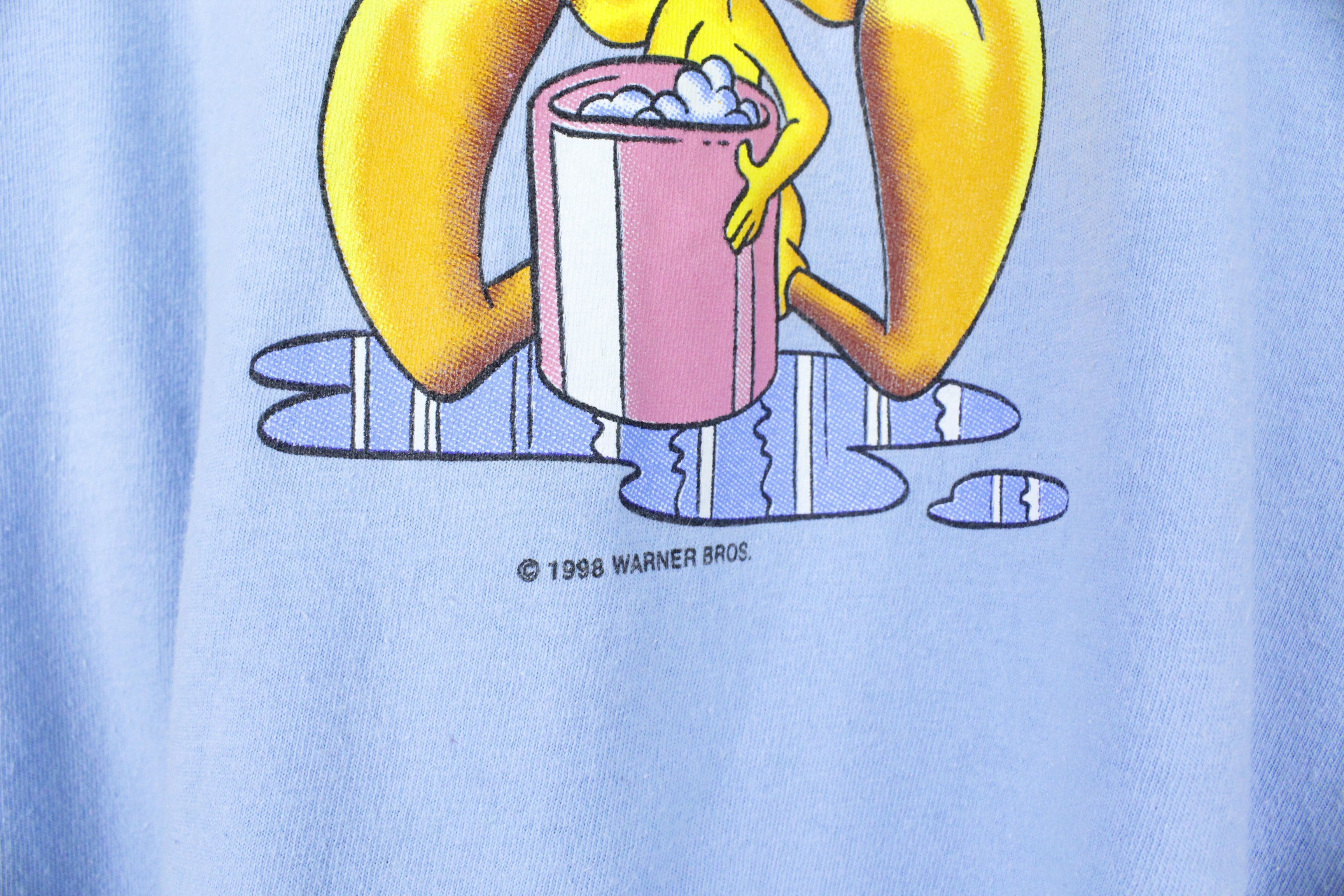 Cartoon Network × Vintage × Warner Bros Vintage 1998 Looney Tunes Tweety Bird Graphic T-shirt Size US XS / EU 42 / 0 - 5 Thumbnail