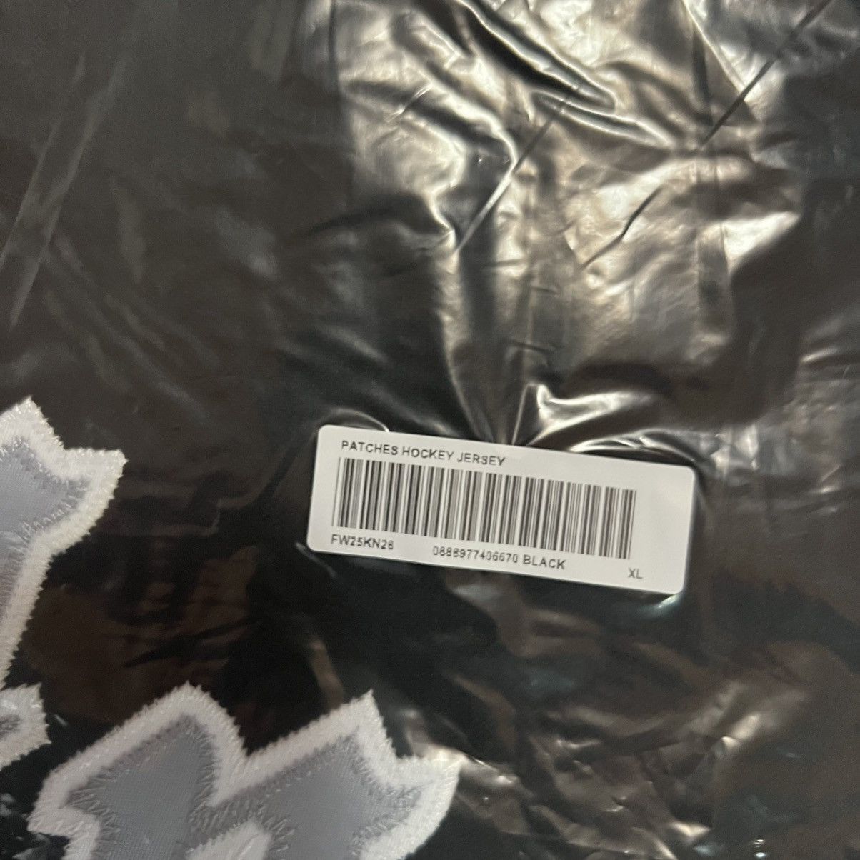 Supreme Supreme Fire & Ice Hockey Jersey Black Size: XL Size US XL / EU 56 / 4 - 5 Thumbnail