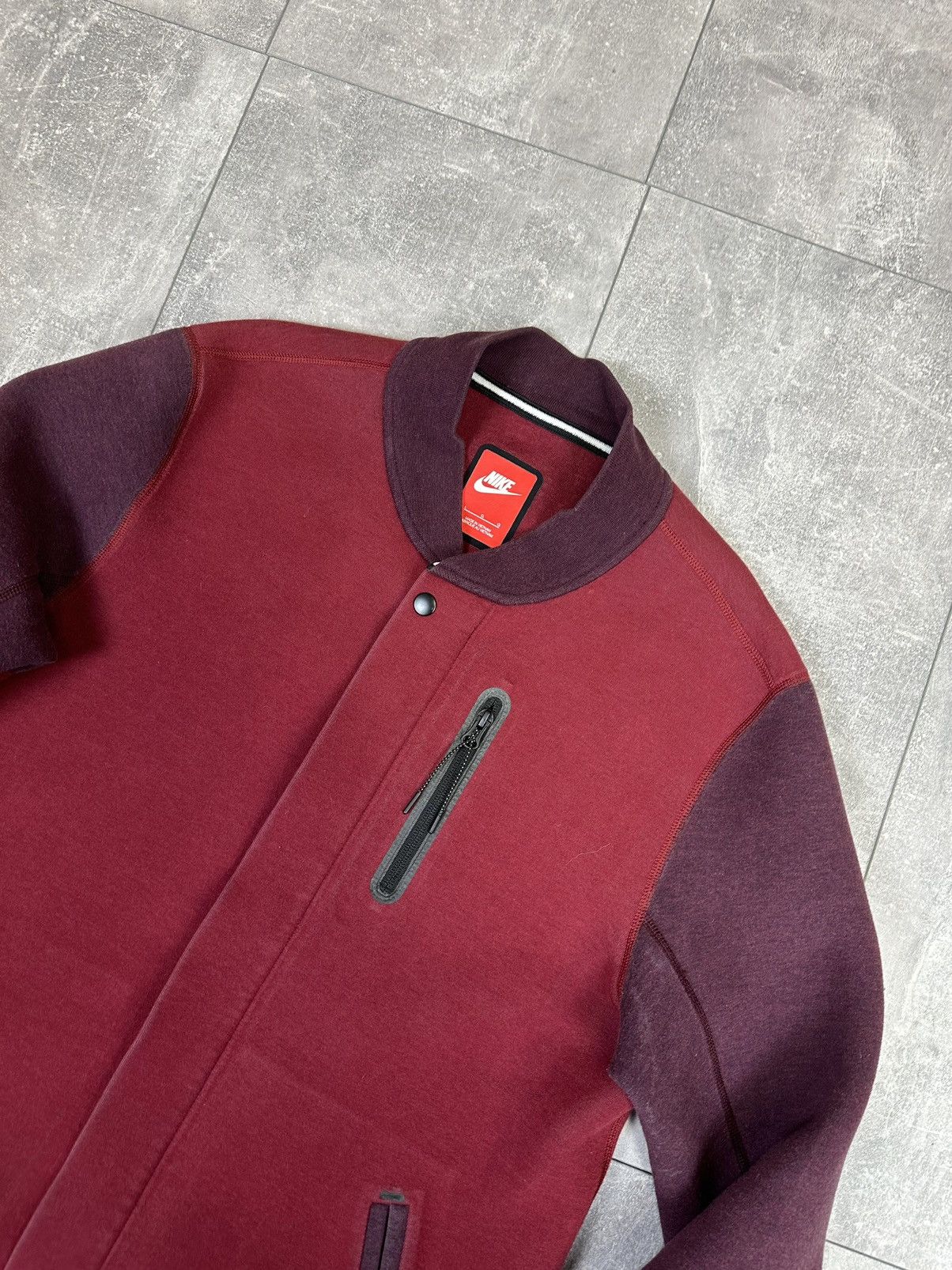 Vintage Men’s Nike tech fleece bomber jacket Size US L / EU 52-54 / 3 - 6 Thumbnail