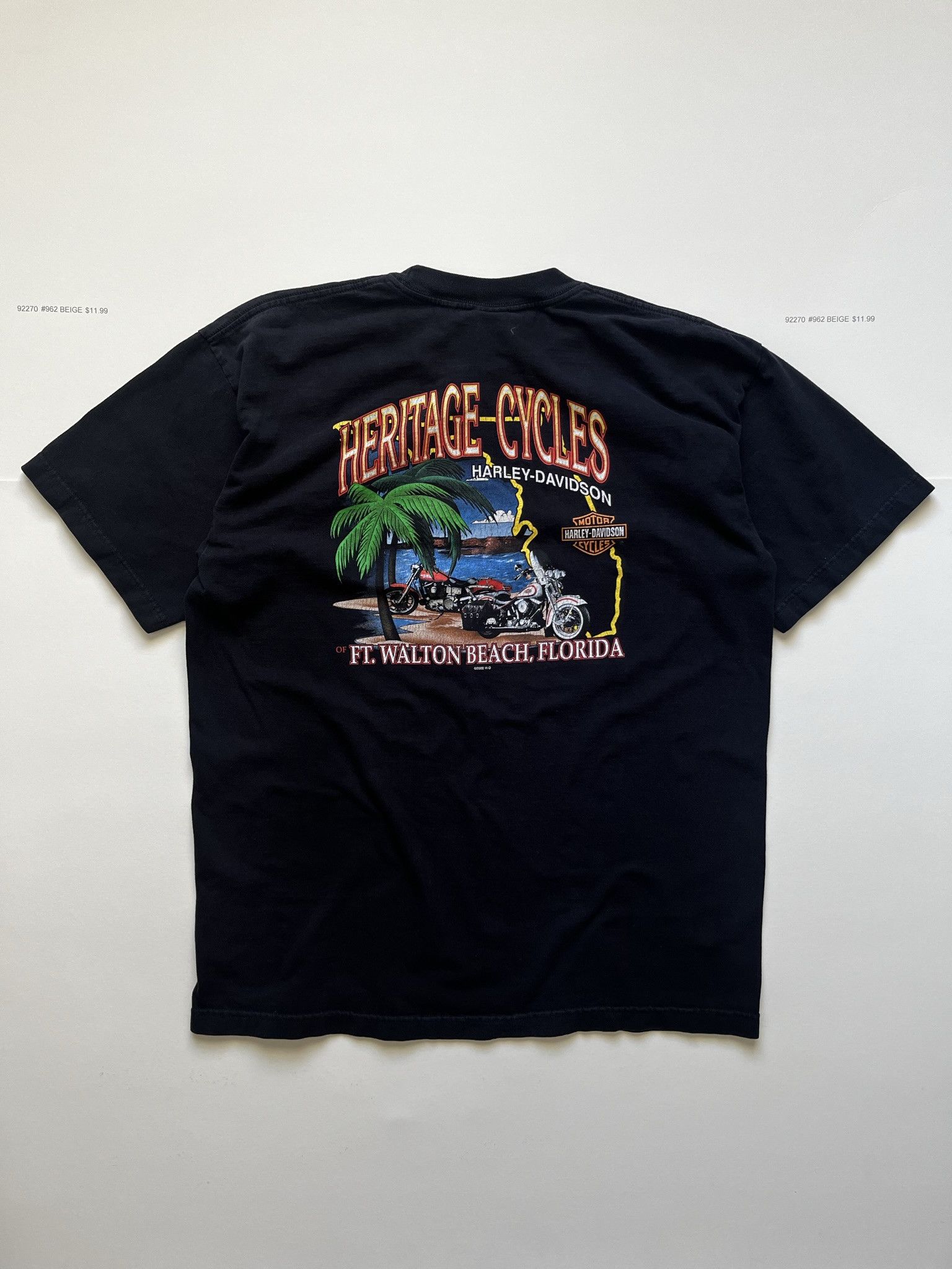 Harley Davidson Vintage Heritage Cycles Harley Davidson Tee Size US XL / EU 56 / 4 - 1 Thumbnail