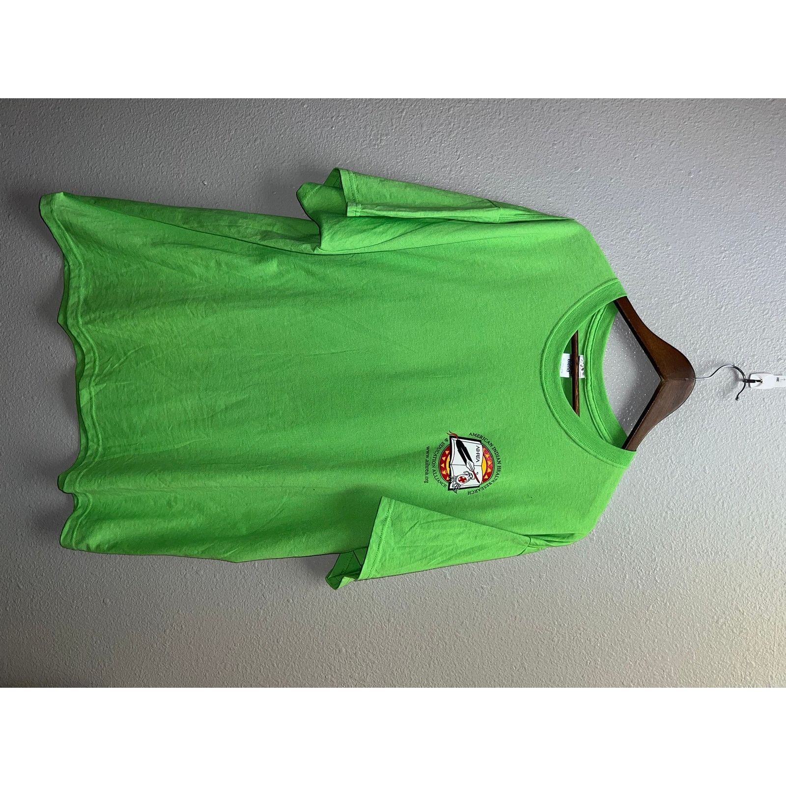 Jerzees Vintage American Indian Shirt Research Education Alliance 2X Size US XXL / EU 58 / 5 - 2 Thumbnail