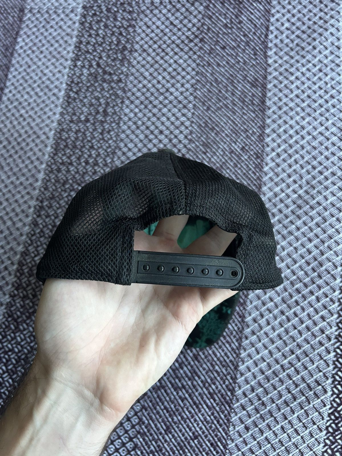 Diesel Vintage Diesel Faded Dirty Big Logo Cap Thrashed Style OS Size ONE SIZE - 4 Thumbnail