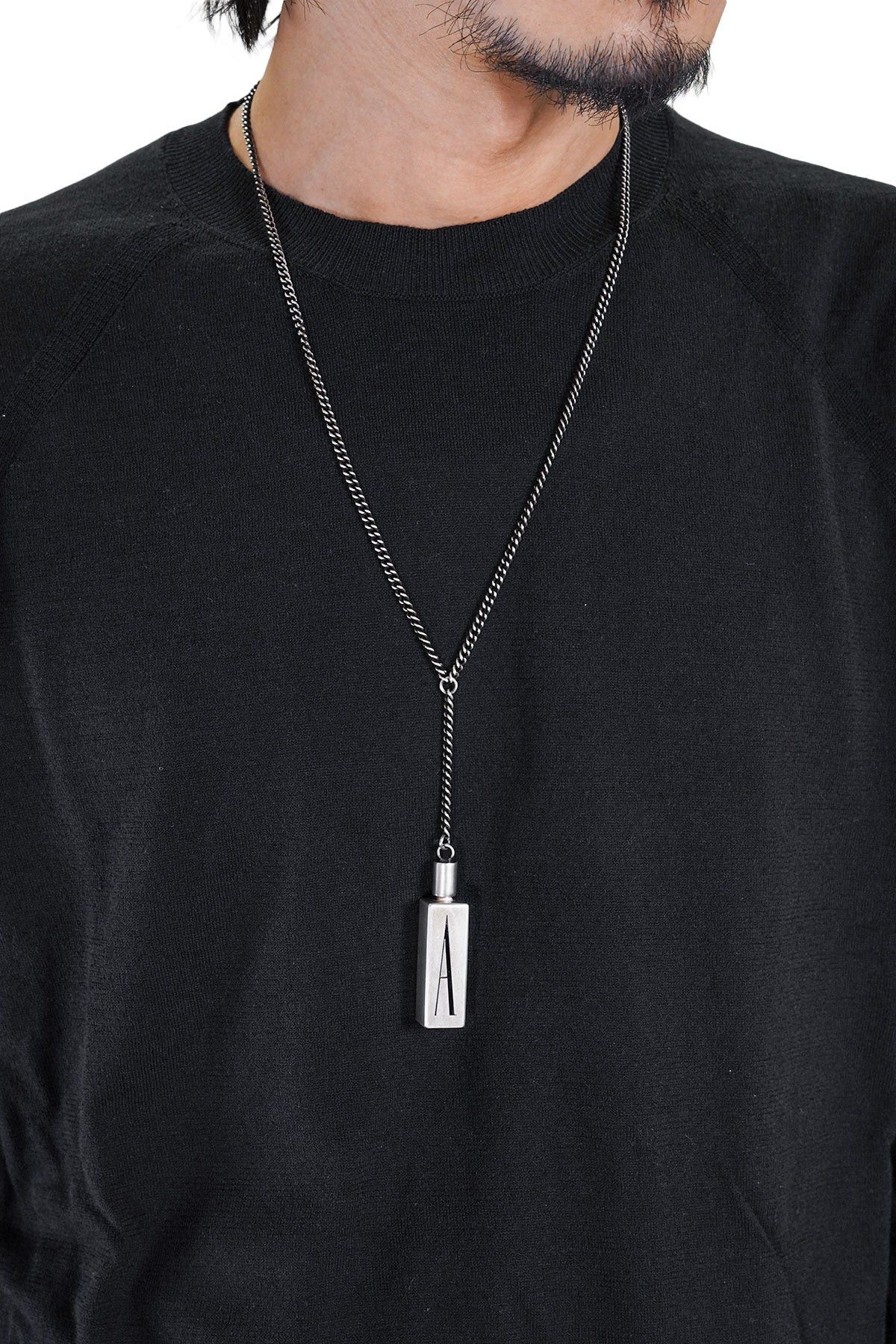 Ann Demeulemeester ANN DEMEULEMEESTER - Paulu Perfume Pendant Necklace Silver Size ONE SIZE - 9 Thumbnail