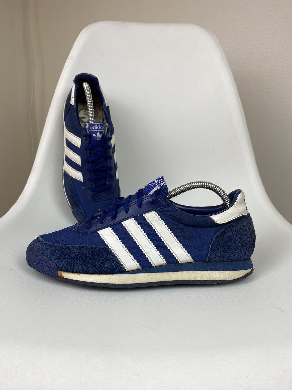 Adidas Rare Vintage Vintage Adidas Orion Blue Made in Taiwan Jogging Grailed