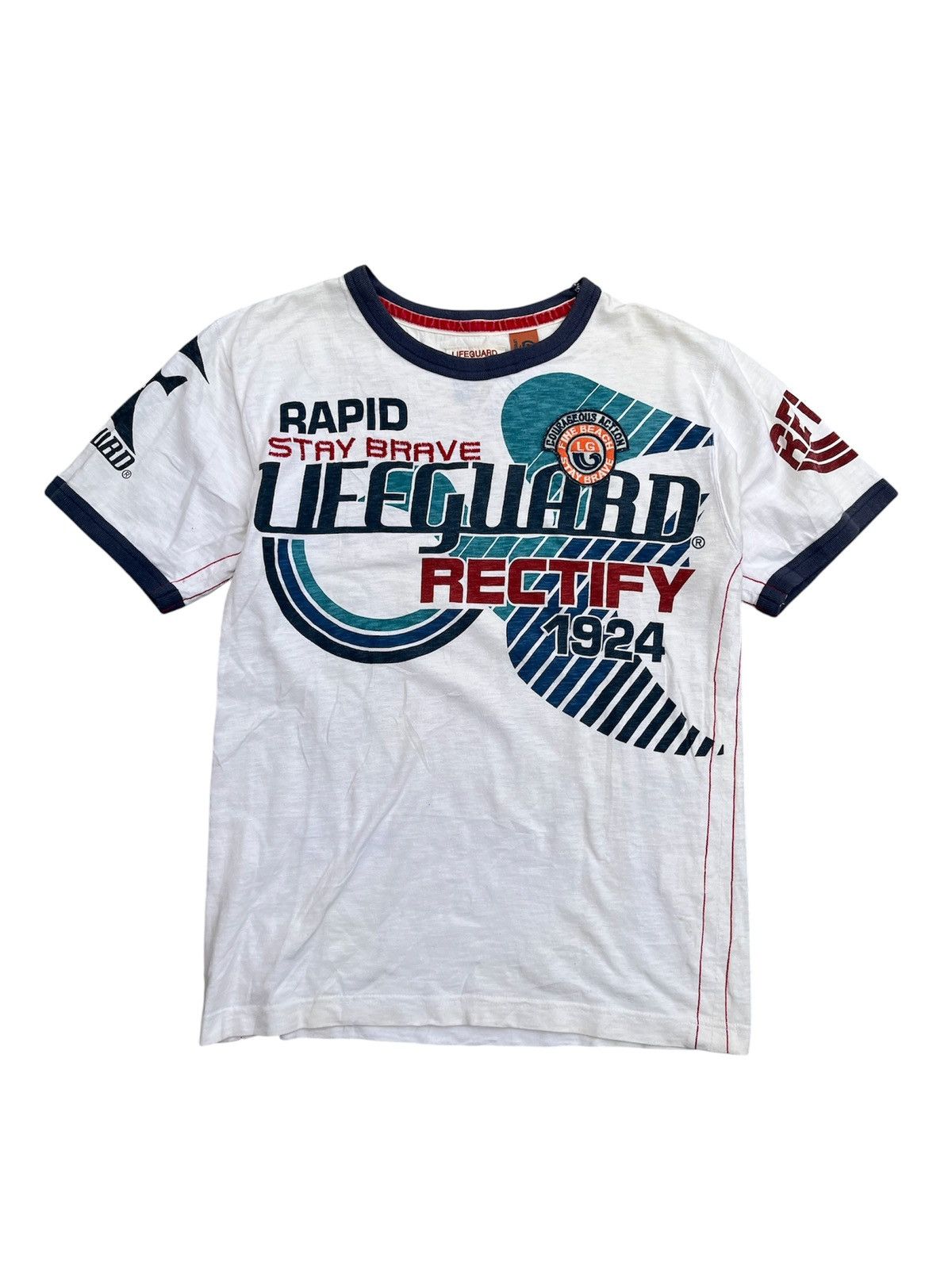 20471120 Japanese Y2K LifeGuard Poem Gohtic Tee Punk Kmrii Lgb Size US S / EU 44-46 / 1 - 1 Thumbnail