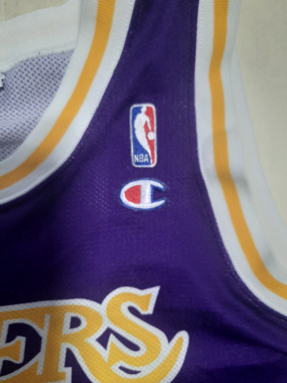 Champion × NBA Champion LA Lakers Jersey #9 Van Exel 90's Size US M / EU 48-50 / 2 - 7 Thumbnail