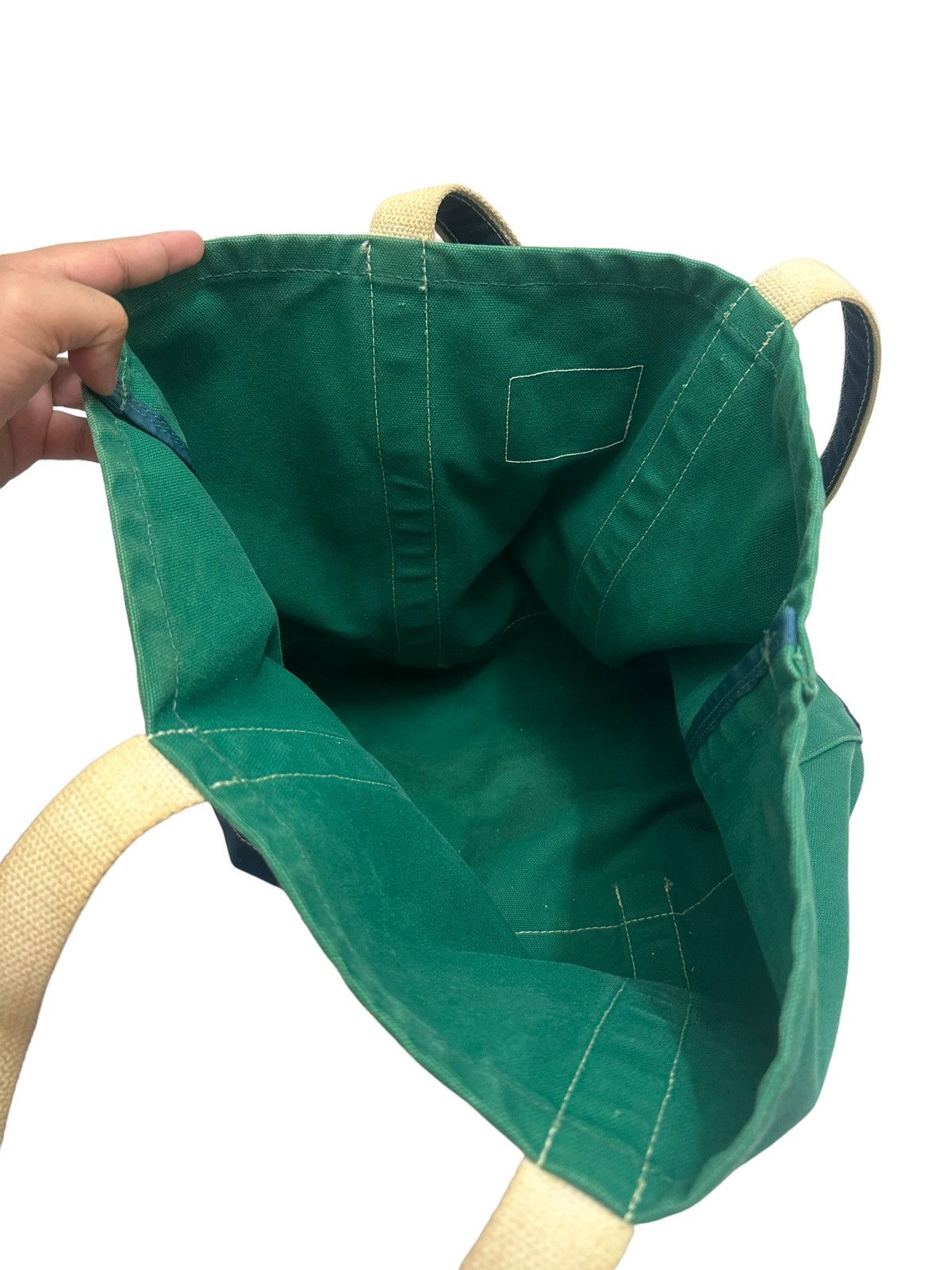 L.L. Bean VINTAGE 80s PARROTT CANVAS USA DUCK CANVAS RARE BAG Size ONE SIZE - 6 Thumbnail