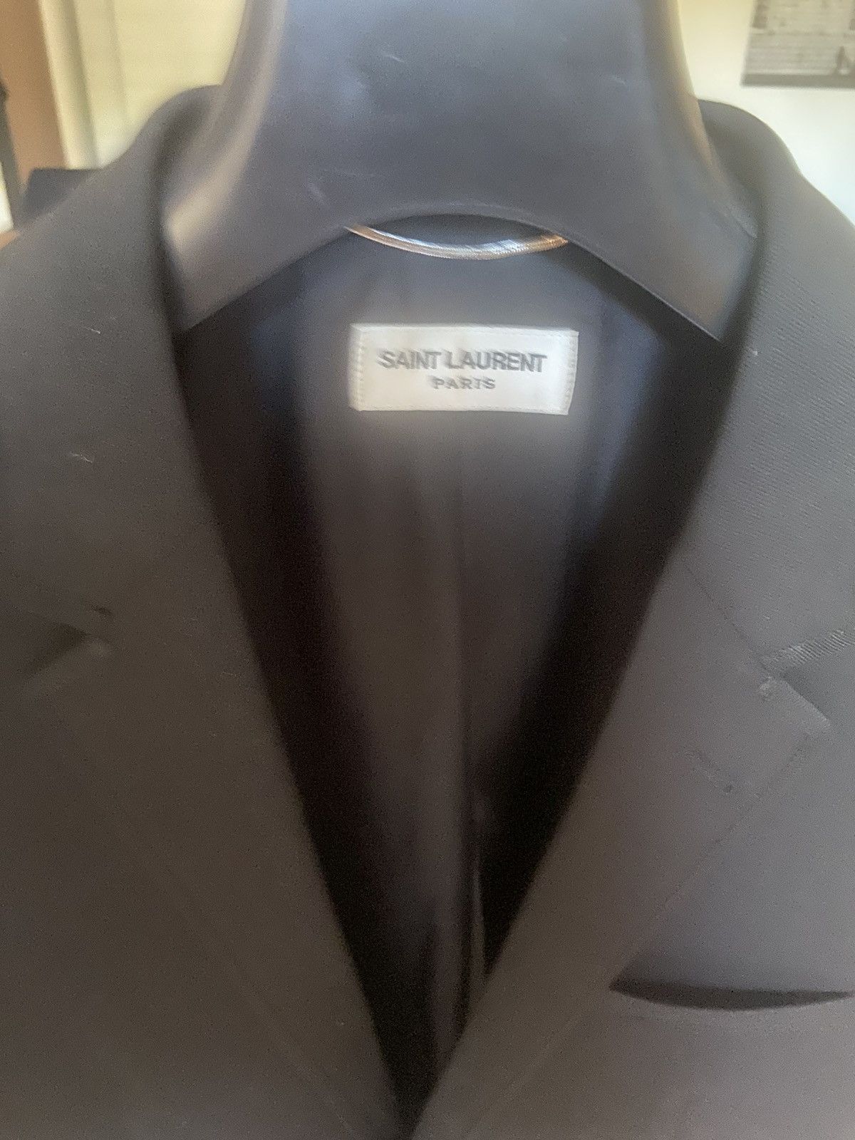 Saint Laurent Paris Blazer Saint Laurent Paris Size 40R - 2 Thumbnail