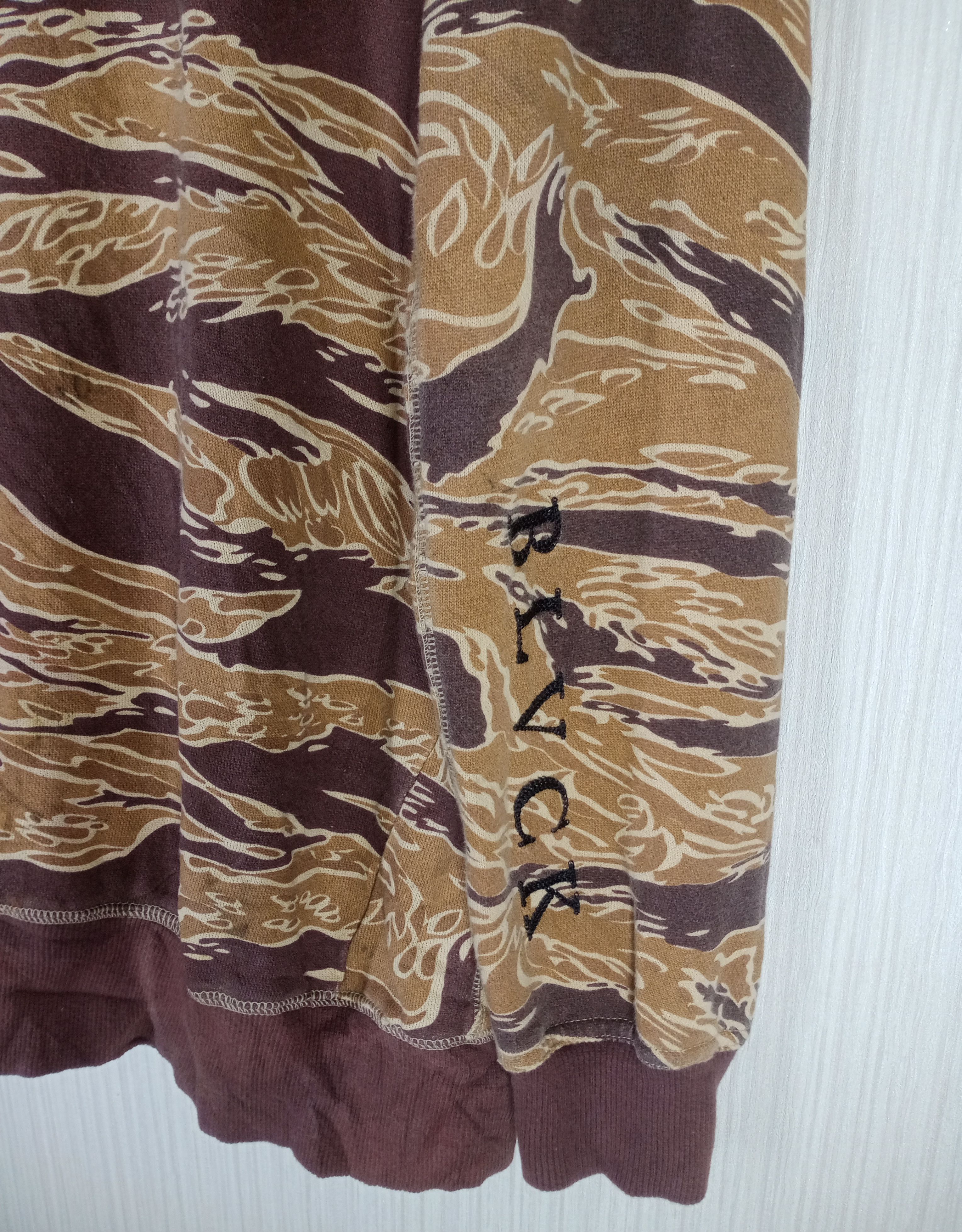 Black Scale RARE BLACK SCALE CAMO TIGER STRIPE SWEATSHIRT Size US M / EU 48-50 / 2 - 3 Thumbnail