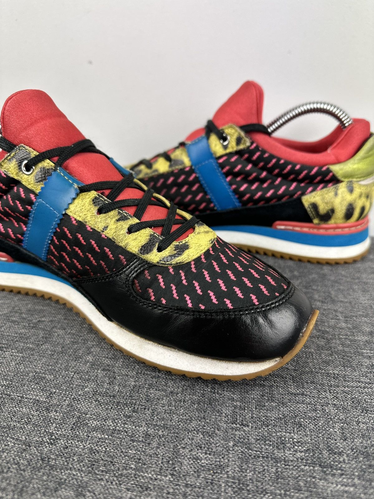 Dolce & Gabbana Dolce & Gabbana Animal & Zigzag Print Trainers Sneakers W’ Size US 7.5 / IT 37.5 - 15 Thumbnail