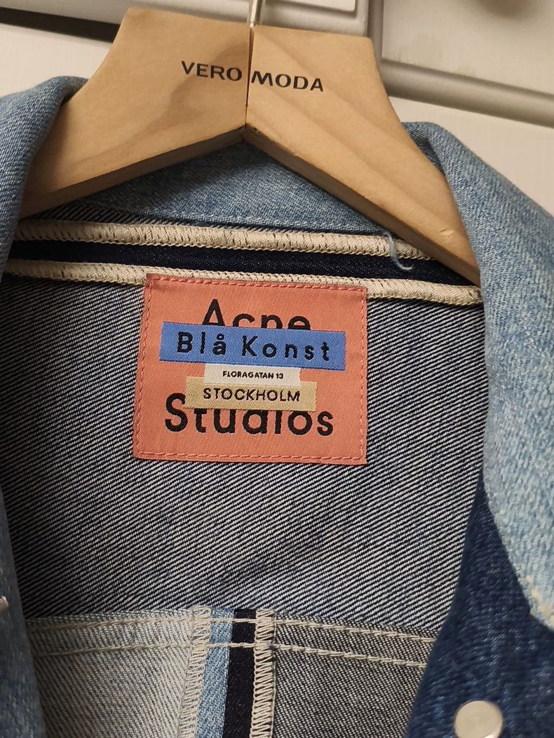 Acne Studios acne studios Color matching denim jacket 2503-Nextarrow Size US S / EU 44-46 / 1 - 2 Thumbnail
