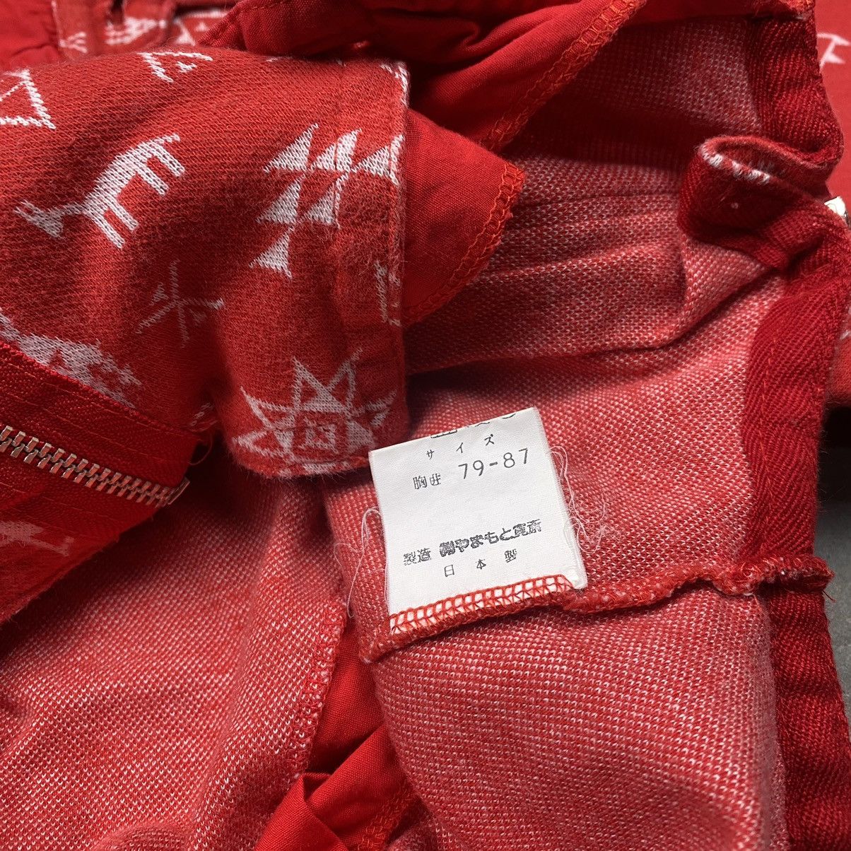 If Six Was Nine × Japanese Brand × Kansai Yamamoto Rare 90s Kansai Japan Navajo Cropped Button Down Size S / US 4 / IT 40 - 8 Thumbnail