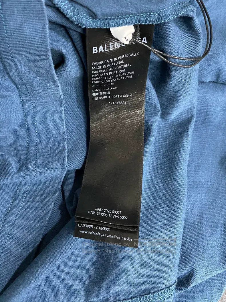 Balenciaga Balenciaga Portrait Short Sleeve Size US S / EU 44-46 / 1 - 6 Thumbnail