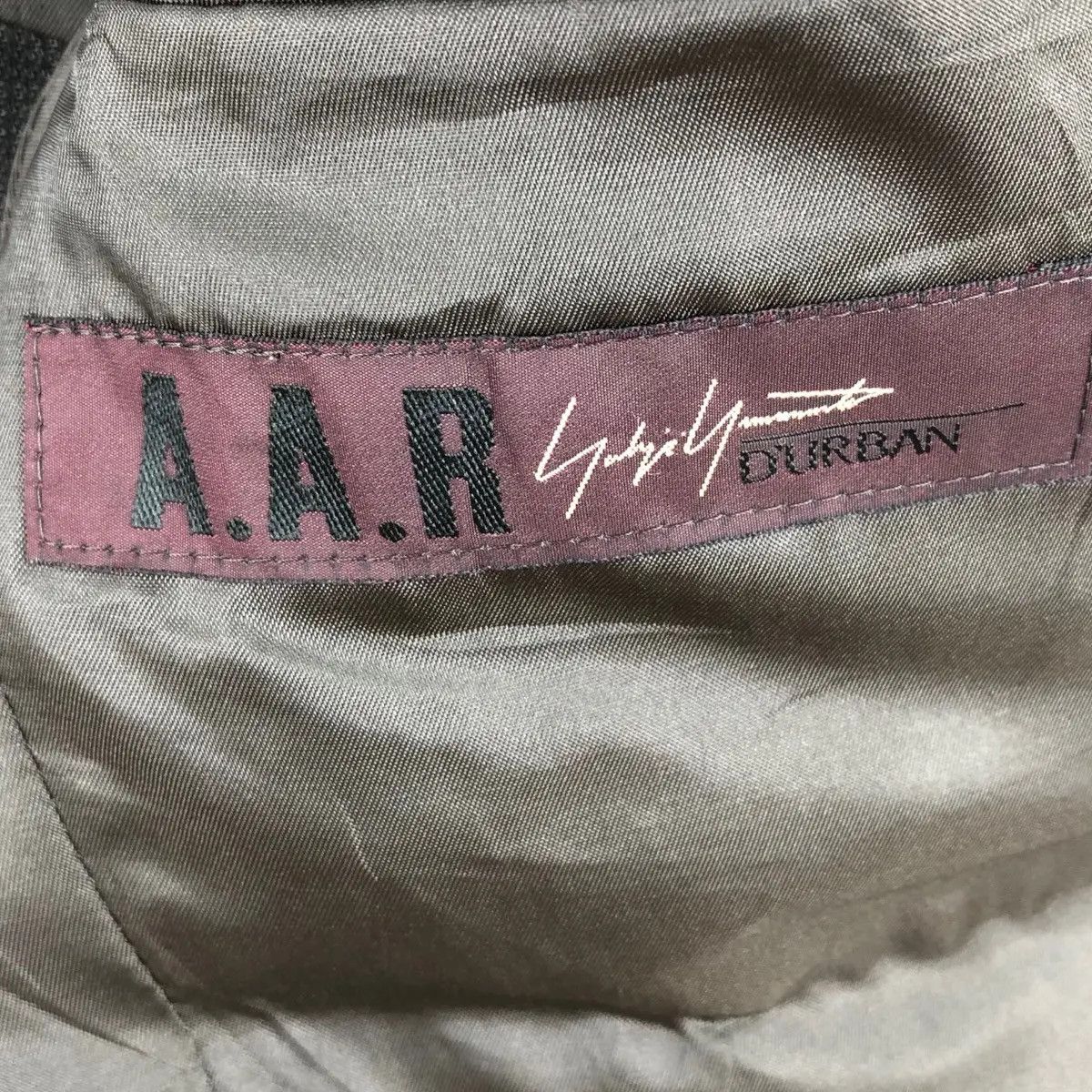 Yohji Yamamoto Vtg 80’ YOHJI YAMAMOTO SIGNATURE Collection Blazer 3 Button Size 38R - 4 Thumbnail