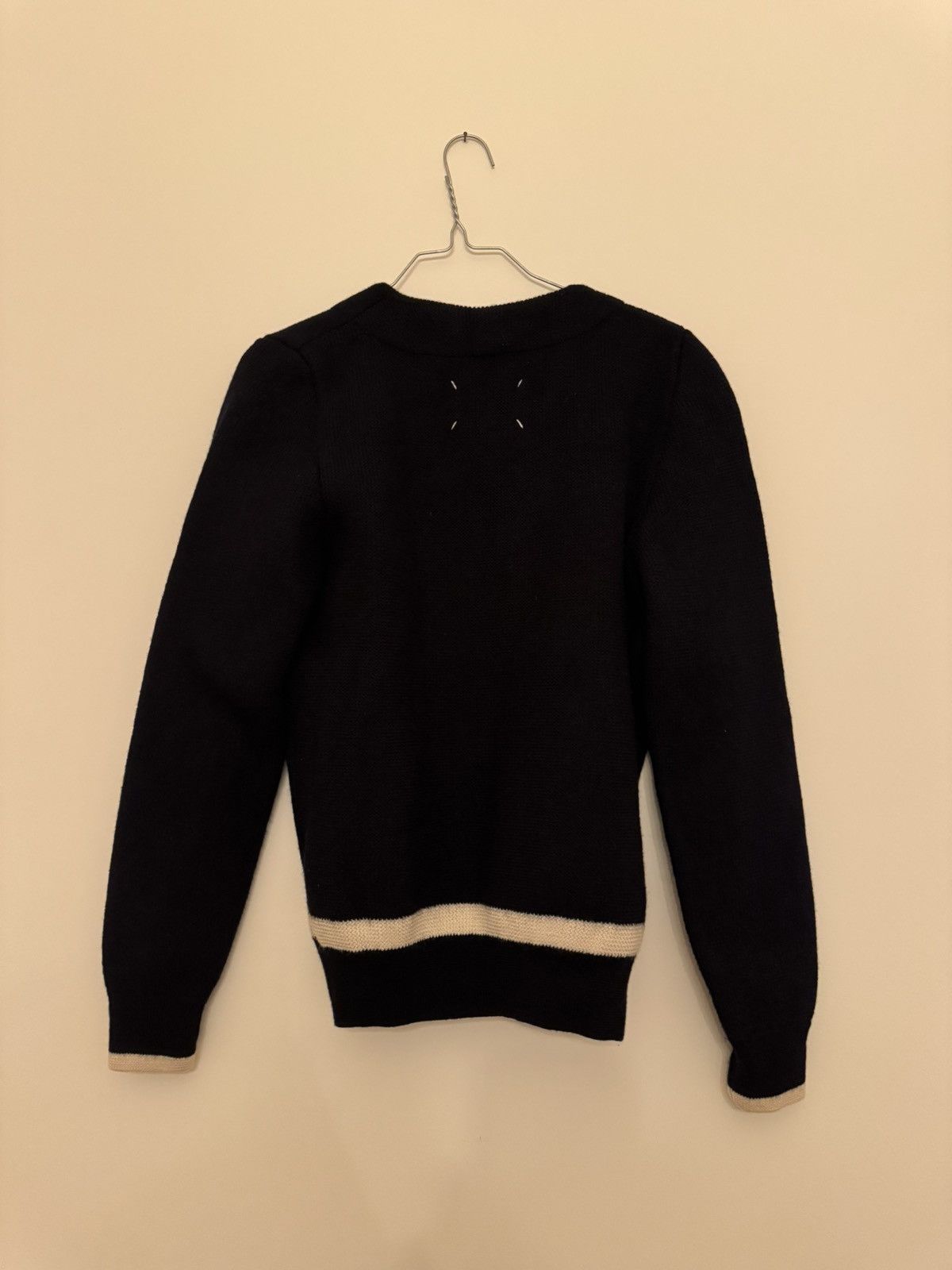 Maison Margiela Maison Martin Margiela – Replica Ski Sweater Navy Size US M / EU 48-50 / 2 - 2 Thumbnail