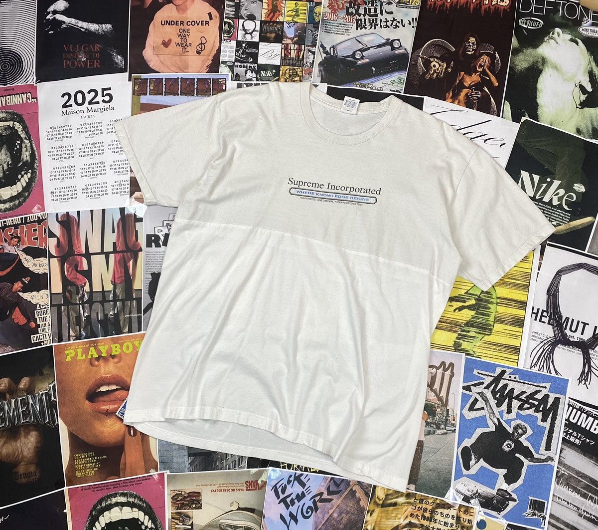 Supreme Vintage Supreme Incorporated T Shirt Tee Size US XL / EU 56 / 4 - 1 Thumbnail