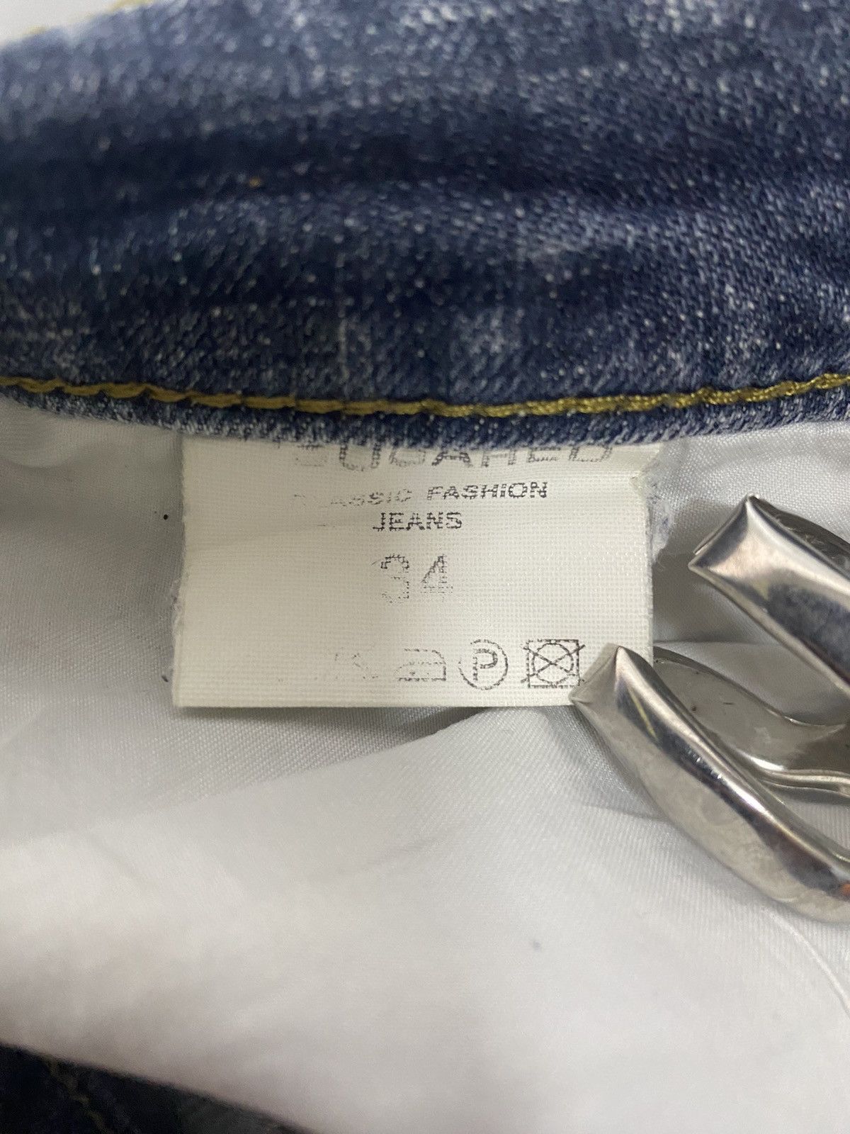 Dsquared2 × Japanese Brand DSQUARED2 Denim Jeans Distressed Japanese Style Pants Size US 32 / EU 48 - 14 Thumbnail