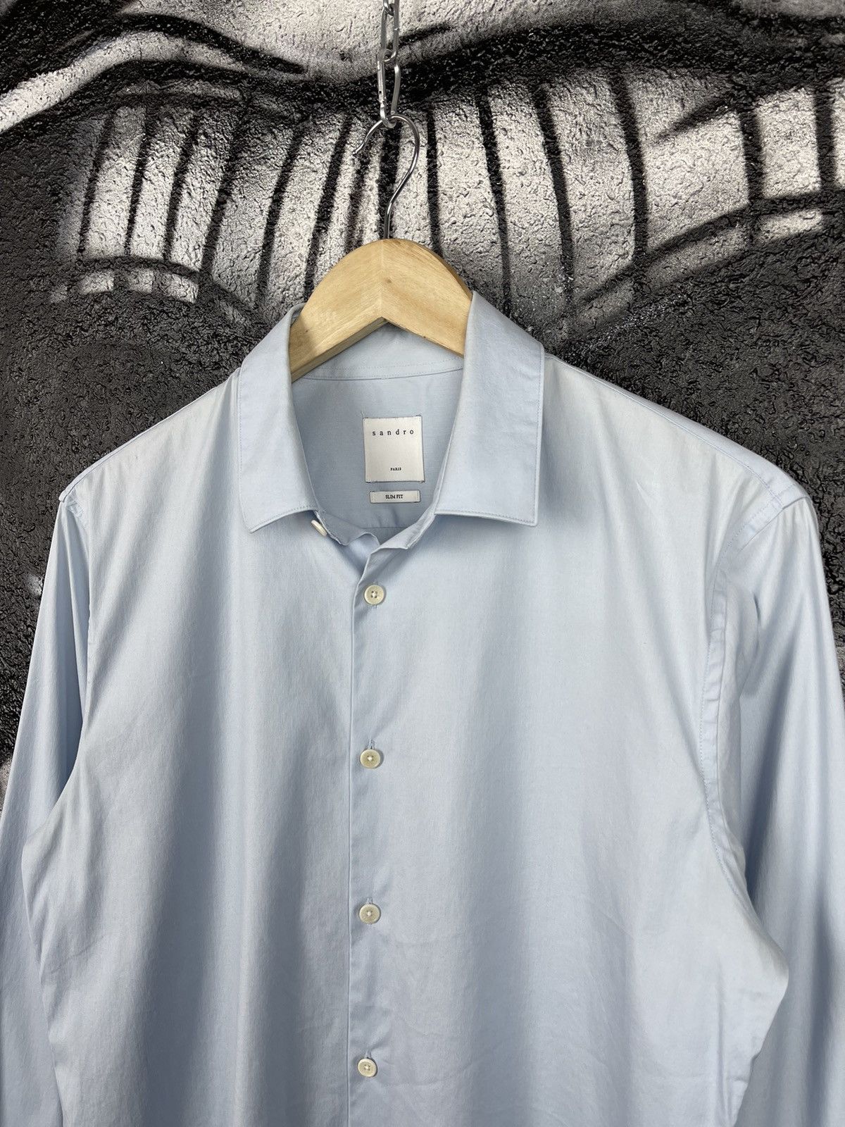 Sandro Sandro Paris Button Up Shirt Men’s Size Medium Size US M / EU 48-50 / 2 - 2 Thumbnail