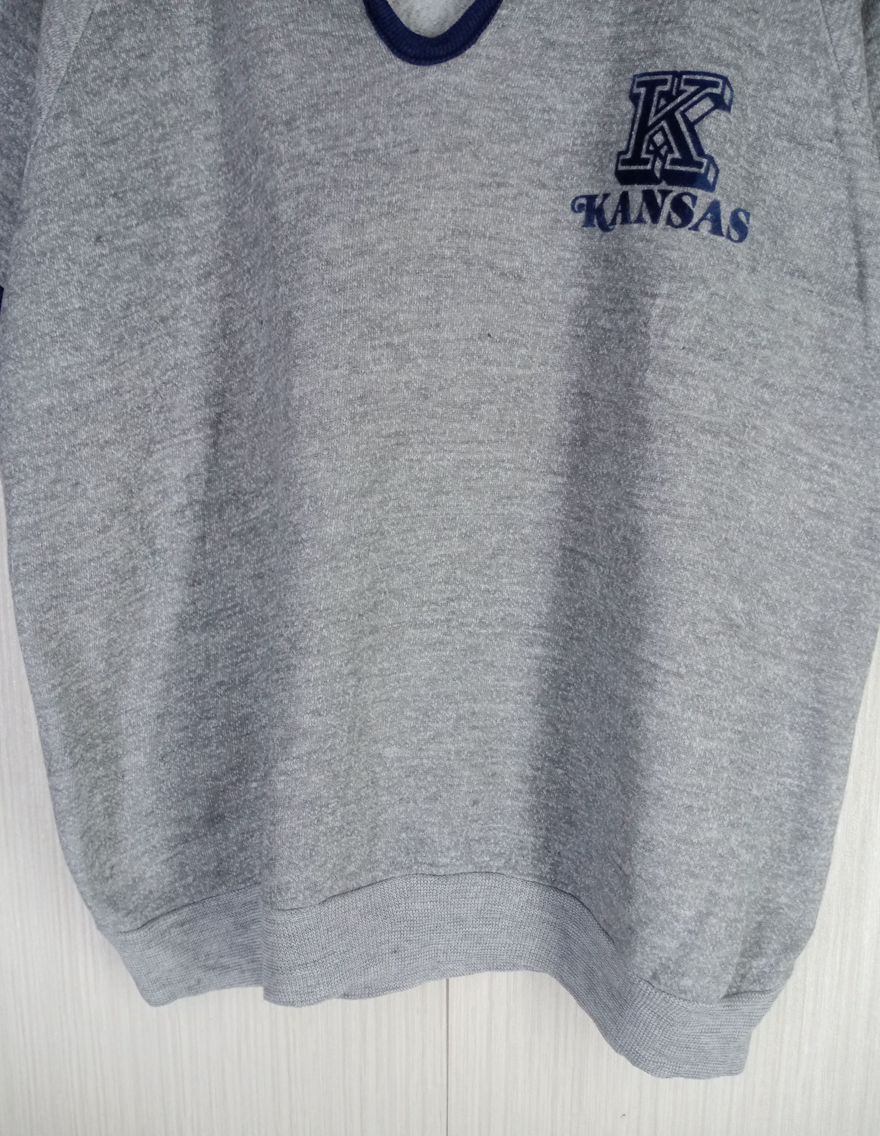 Artek Rare Vintage 60s Kansas University Sweatshirt Size US L / EU 52-54 / 3 - 2 Thumbnail