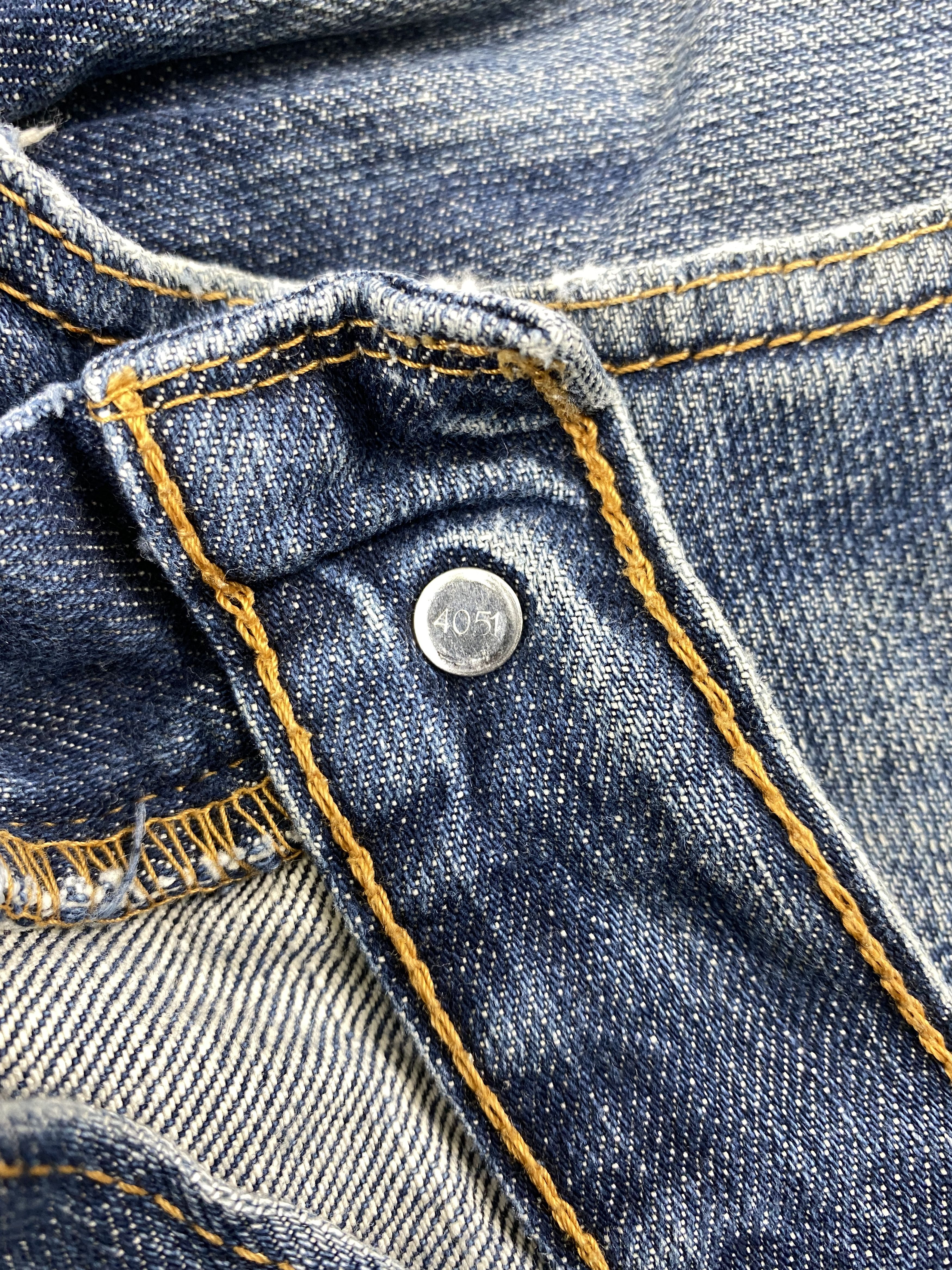 Levi's Distressed Blue Vintage Levi's 511 33x32 Denim -JN1765 Size US 33 - 7 Thumbnail