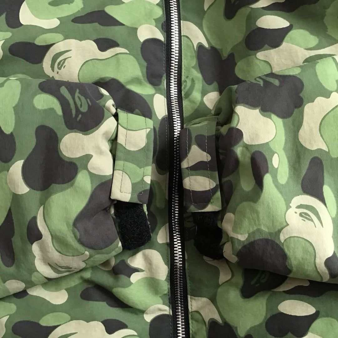 Bape 🔥Vintage🔥 BAPE ABC CAMO GREEN Puffer Down Jacket APE NIGO Size US L / EU 52-54 / 3 - 5 Thumbnail