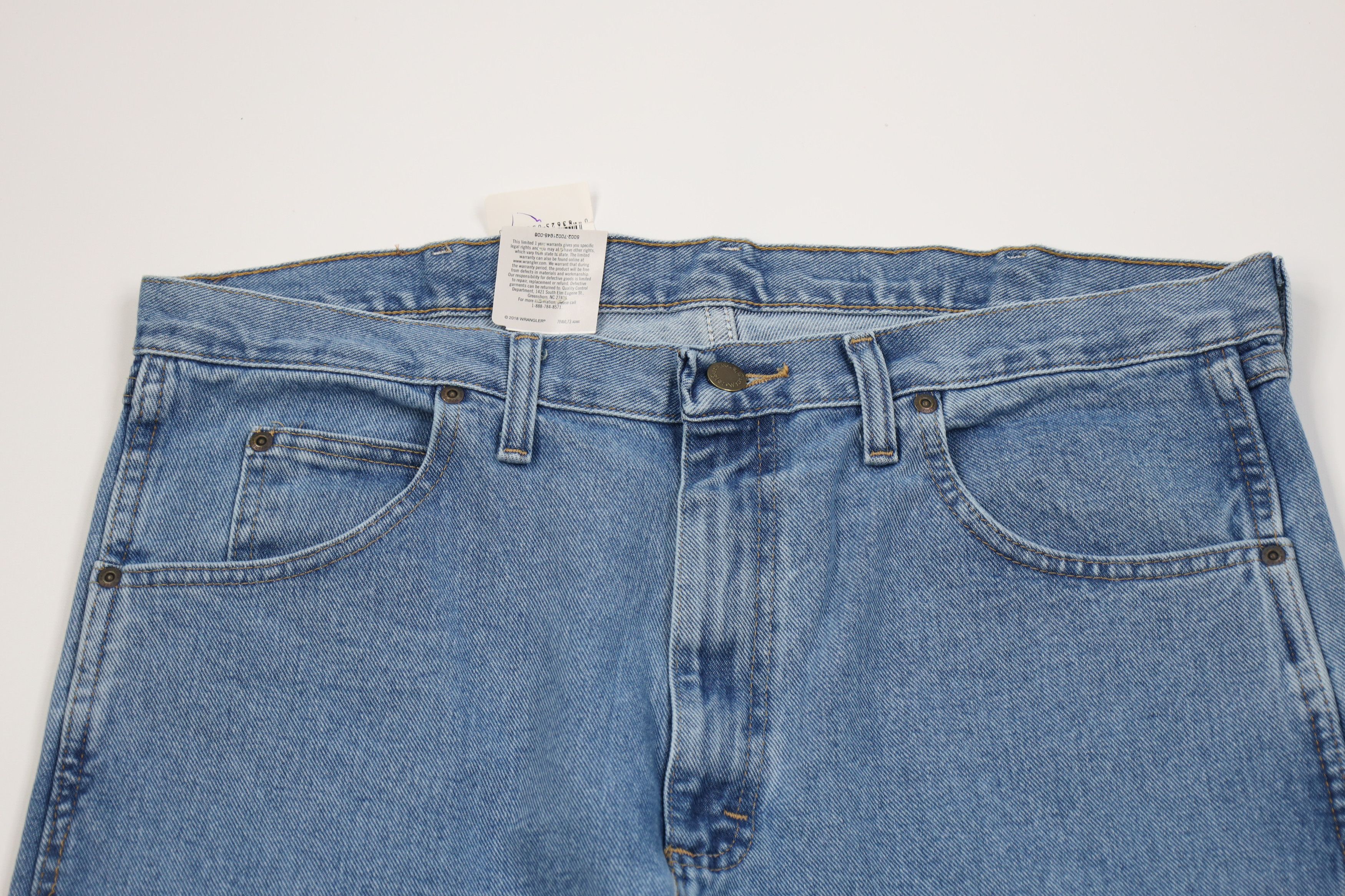 Wrangler Deadstock Vintage Y2K Wrangler Fit Bootcut Denim Jeans Blue Size US 36 / EU 52 - 2 Thumbnail