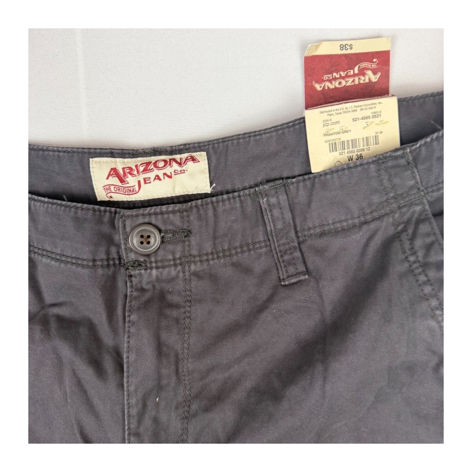 Arizona Jean Co. Arizona Jean Co Men's Cargo Shorts 36 Phantom Grey NWT Class Size US 36 / EU 52 - 2 Thumbnail