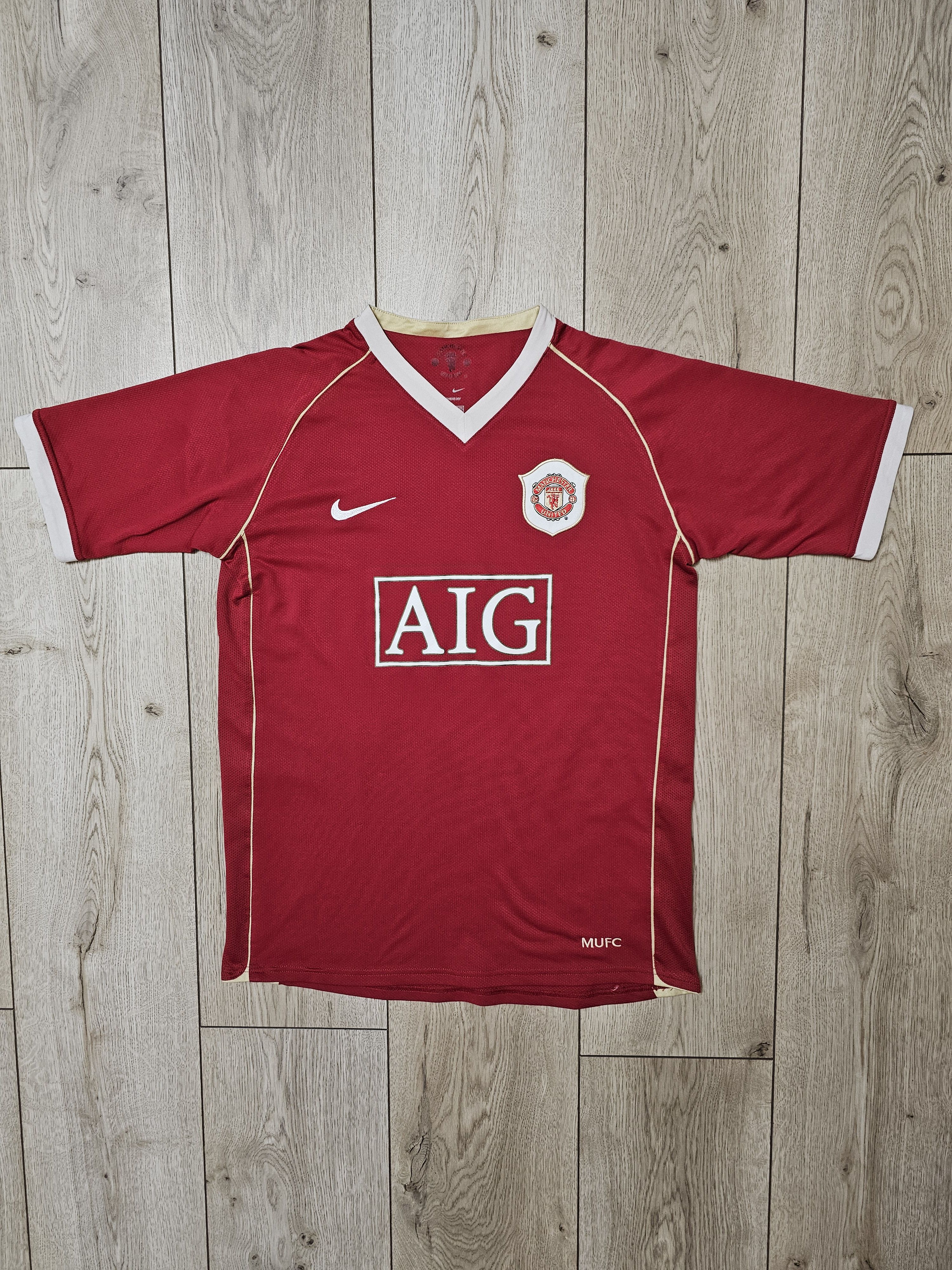 Nike MANCHESTER UNITED 2006 ROONEY FOOTBALL SHIRT SOCCER JERSEY Size US XXS / EU 40 - 2 Thumbnail