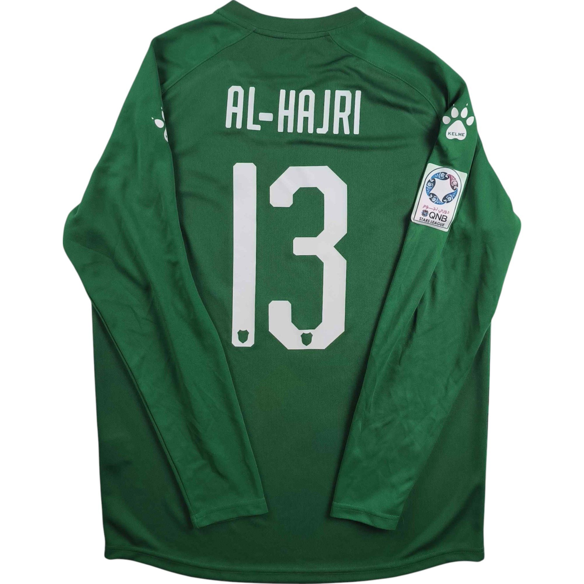 Other Al Rayyan 2022-23 Kelme GK Saud Al Hajiri football jersey L Size US L / EU 52-54 / 3 - 1 Thumbnail