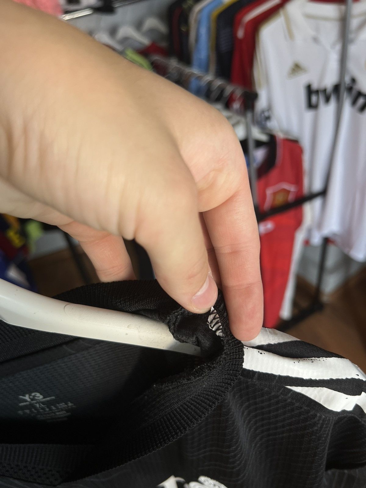 Y-3 Soccer Jersey Y-3 Real Madrid 2021/22 Balck Size US L / EU 52-54 / 3 - 12 Thumbnail