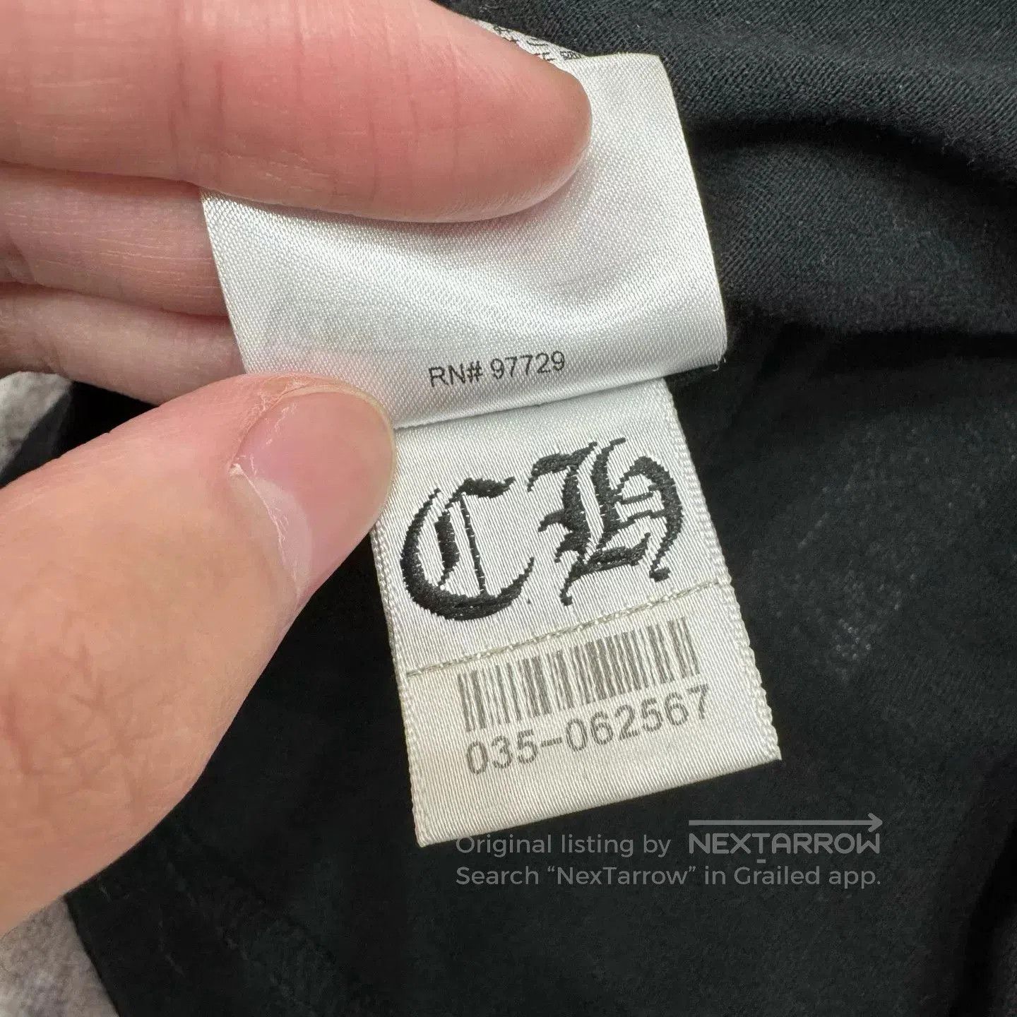Chrome Hearts Chrome Hearts STAFF Pattern Long Sleeve T-Shirt. Size US M / EU 48-50 / 2 - 5 Thumbnail
