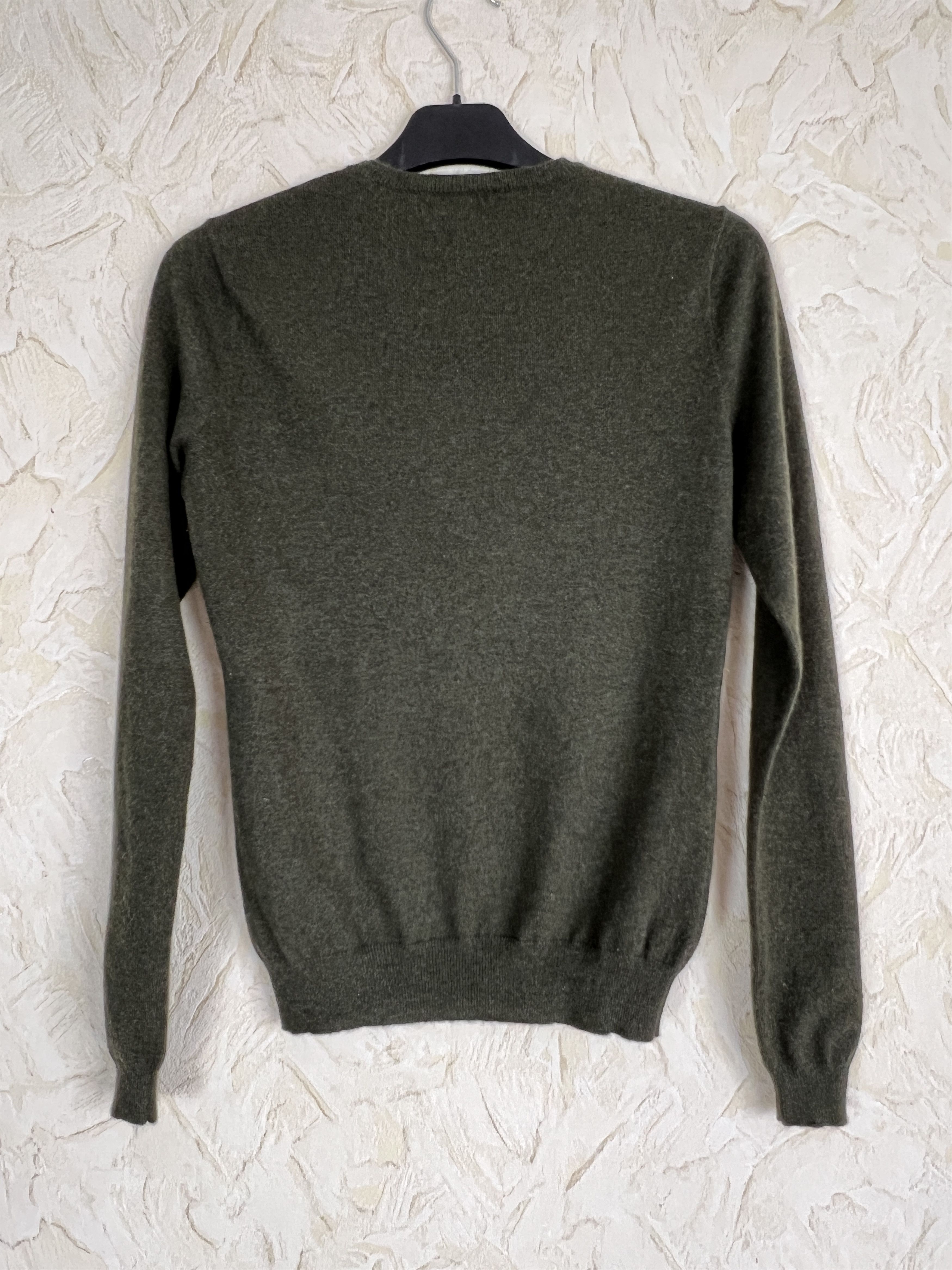 Ralph Lauren Black Label Ralph Lauren Black Label Sweater Mens Khaki 100% Cashmere Size US M / EU 48-50 / 2 - 2 Thumbnail
